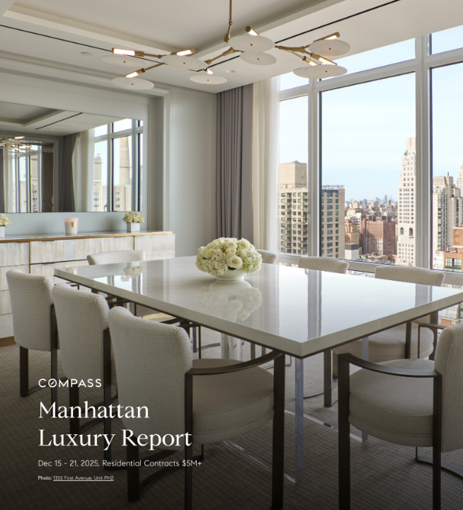 December 21, 2025 Manhattan Luxury Market Report