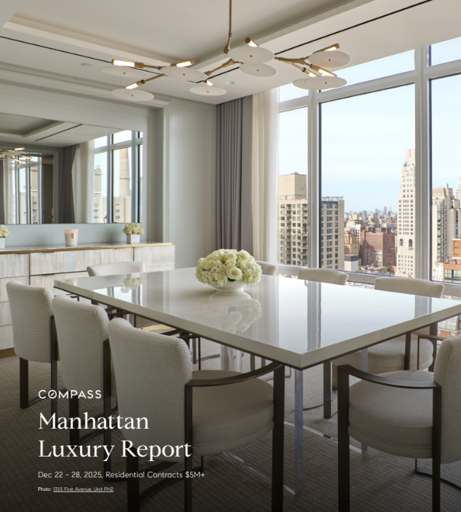 December 28, 2025 Manhattan Luxury Market Report