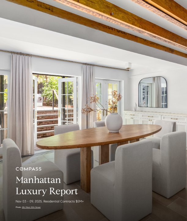 November 9, 2025 Manhattan Luxury Market Report