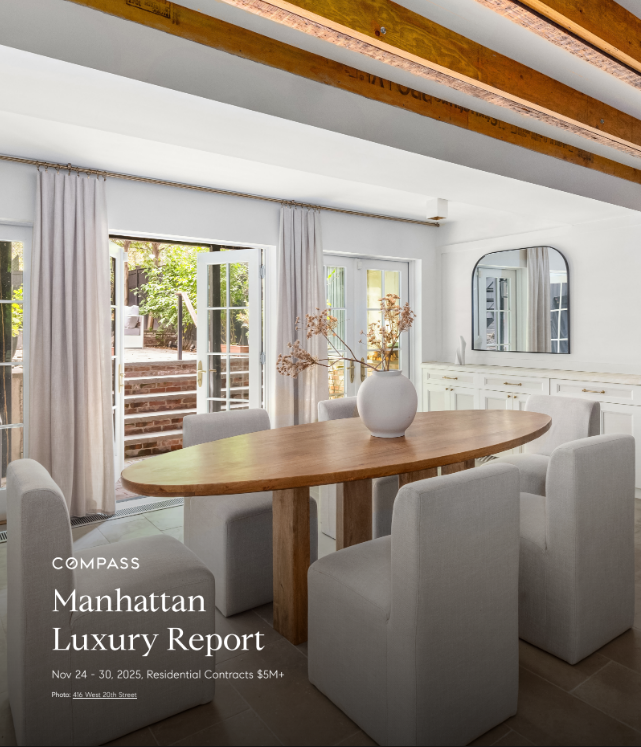 November 30, 2025 Manhattan Luxury Market Report