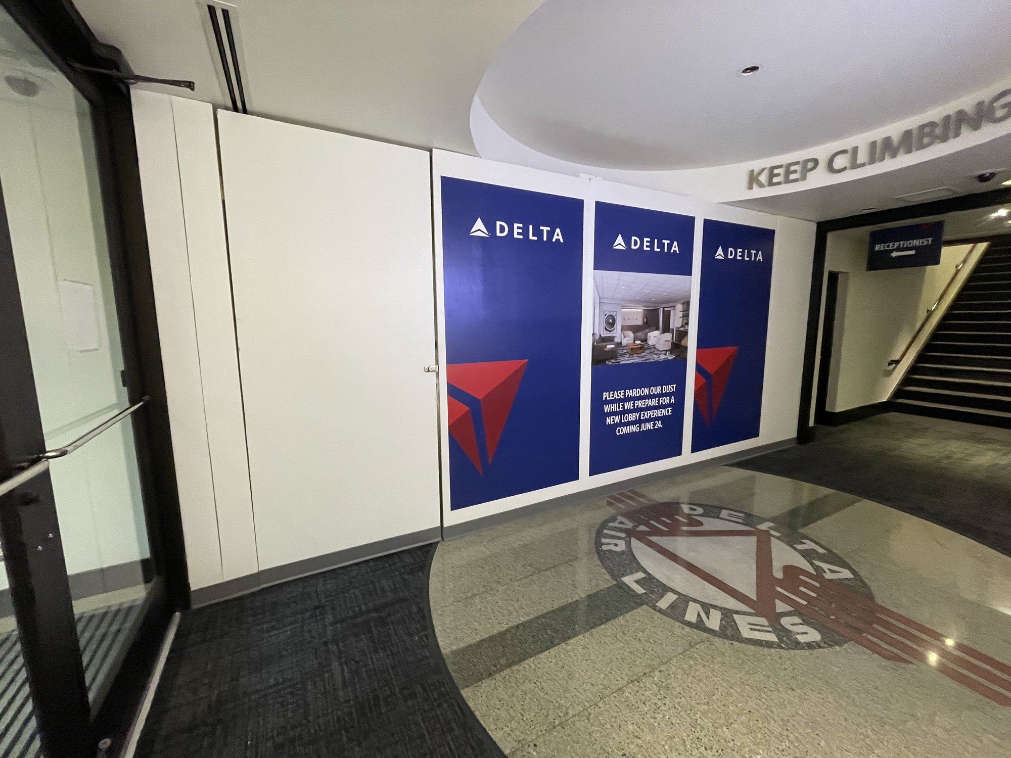 Delta Woolman Executive Lobby Renovation