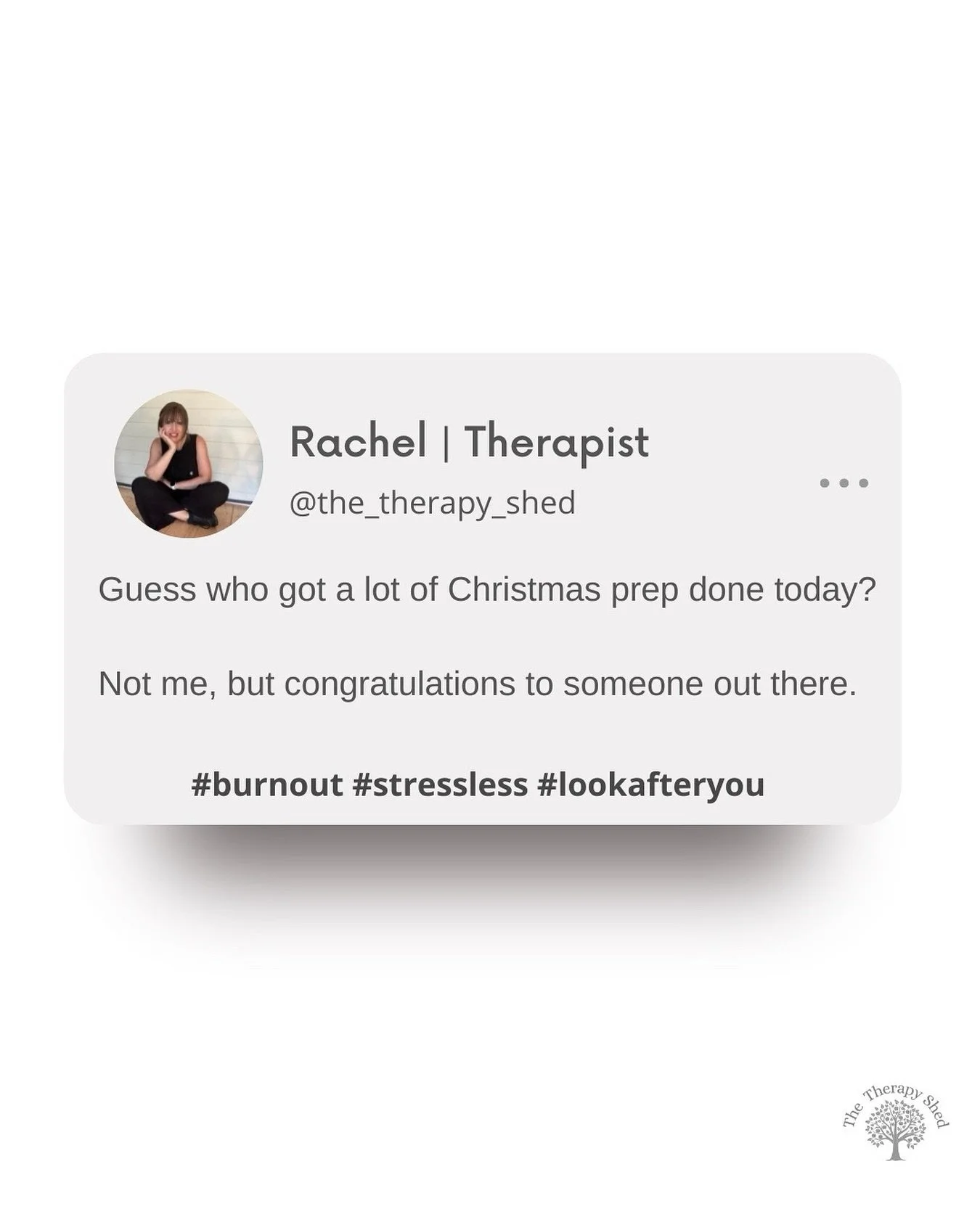 𝗜𝘁&rsquo;𝘀 𝘁𝗵𝗲 𝘀𝗮𝗺𝗲 𝗲𝘃𝗲𝗿𝘆 𝘆𝗲𝗮𝗿. 🤣  𝗜 𝗵𝗮𝘃𝗲 𝗴𝗼𝗼𝗱 𝗶𝗻𝘁𝗲𝗻𝘁𝗶𝗼𝗻𝘀 𝘁𝗼 𝗺𝗮𝗸𝗲 𝗺𝘆 𝗖𝗵𝗿𝗶𝘀𝘁𝗺𝗮𝘀 𝗰𝗮𝗿𝗱𝘀 (𝗜&rsquo;𝘃𝗲 𝗺𝗮𝗱𝗲 𝘁𝗵𝗿𝗲𝗲 𝘀𝗼 𝗳𝗮𝗿, 𝗽𝗼𝘀𝘁𝗲𝗱 𝗻𝗼𝗻𝗲), 𝗵𝗮𝗻𝗱 𝗺𝗮𝗸𝗲 𝗴𝗶𝗳𝘁𝘀 𝗳?