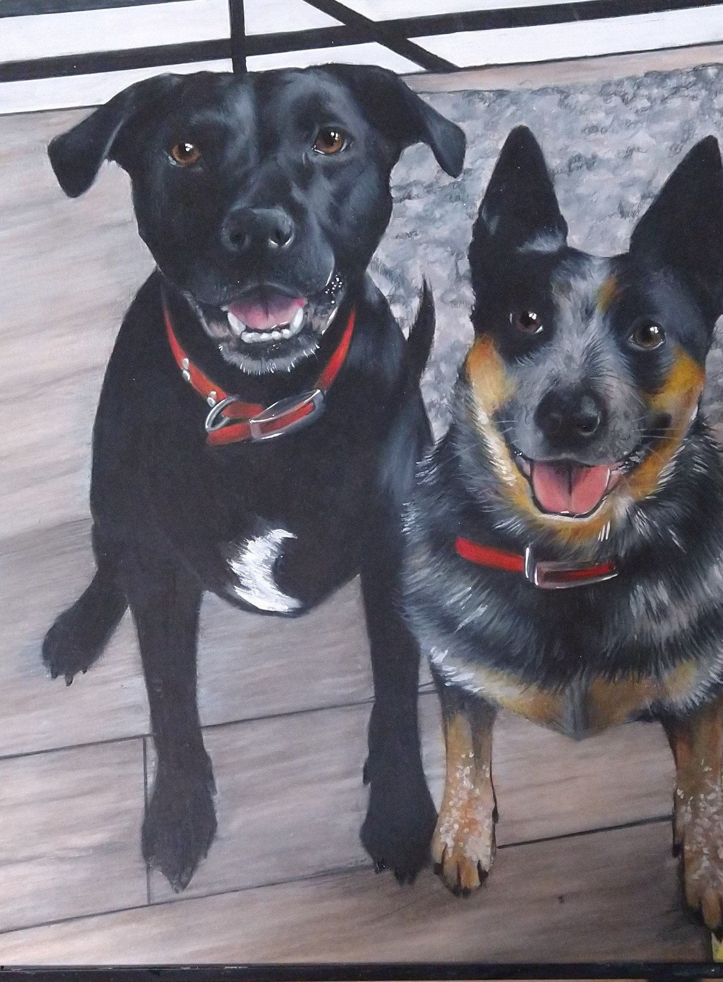Commissioned pet portrait
14X11 on Bristol
Colored Pencil and Pastel