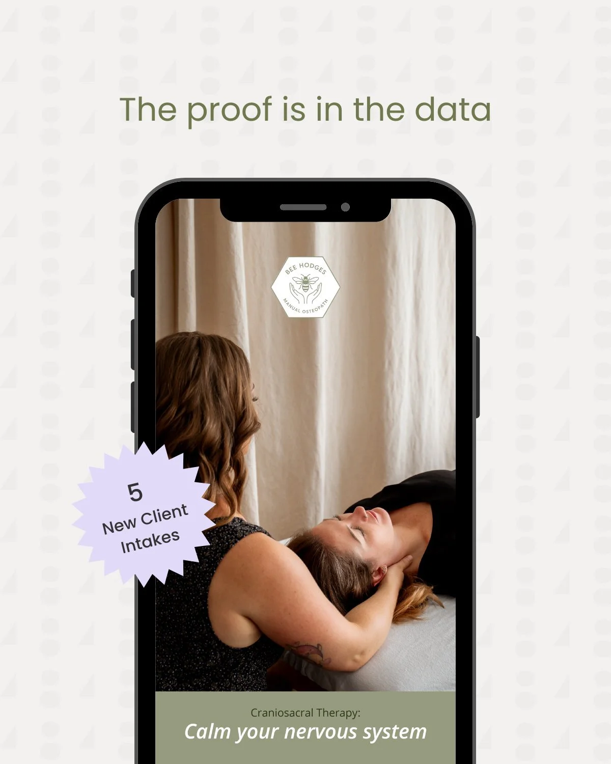 When the right message reaches the right people, results follow.

After launching paid social, Honeycomb Osteo (@beehodgesmot) saw new inquiries and new clients coming through the door, not just likes or impressions, but real bookings.

That&rsquo;s 