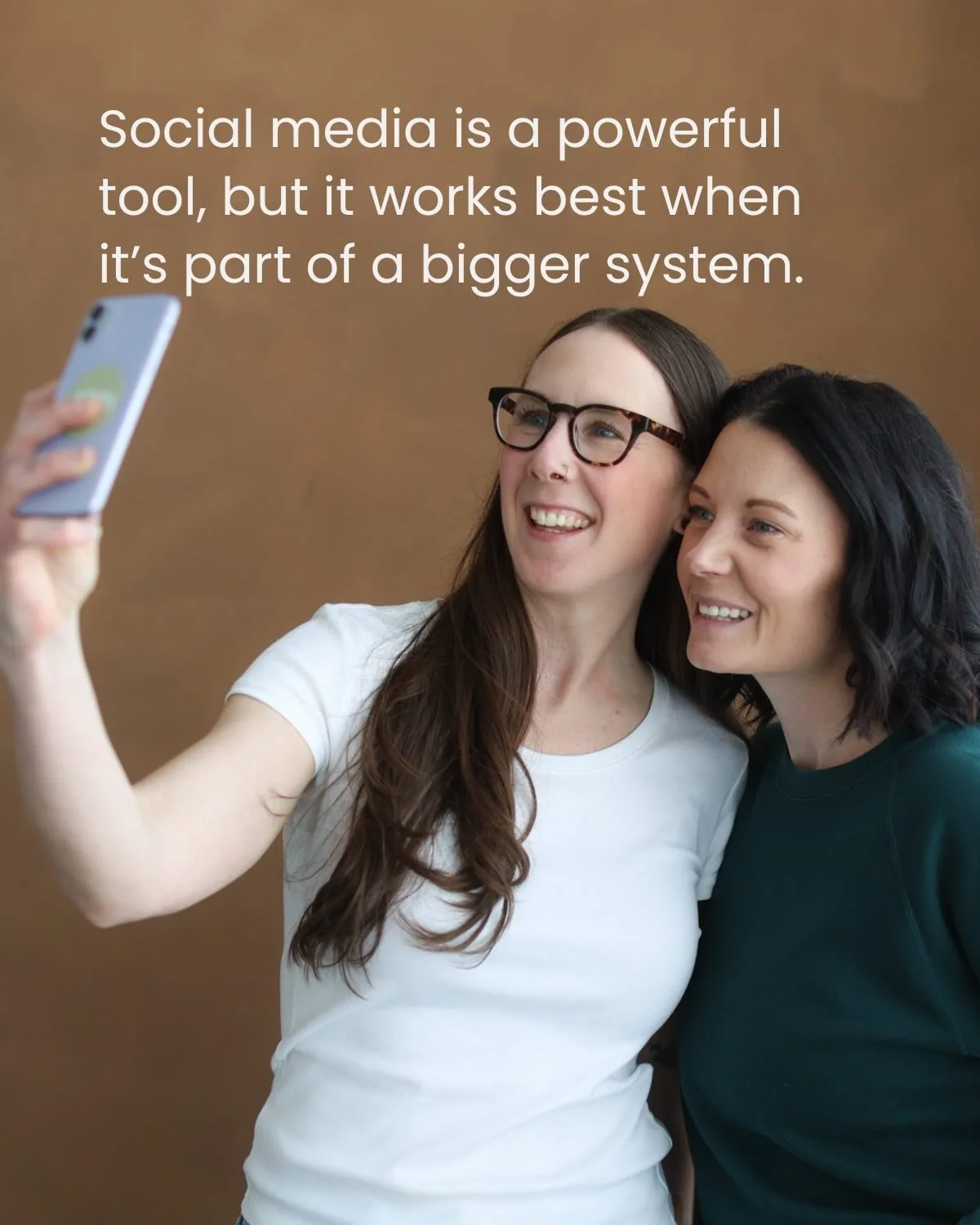 Marketing myth: &ldquo;You just need social media.&rdquo;

We hear this one a lot.

Social media is a powerful tool but it works best when it&rsquo;s part of a bigger system.

Strong marketing is an ecosystem. That ecosystem looks like:

&bull; a cle