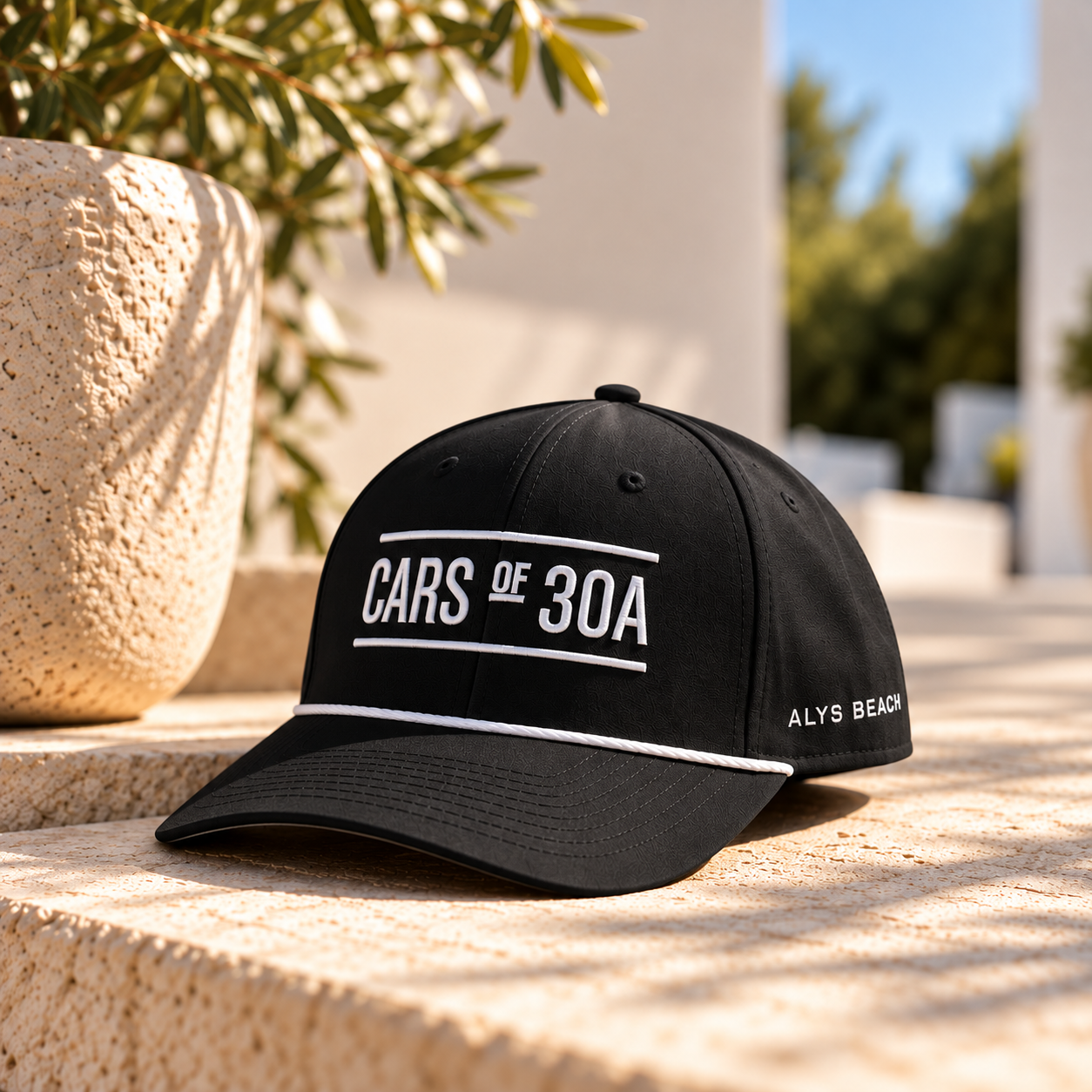 Black “Cars of 30A” Resort Cap.png