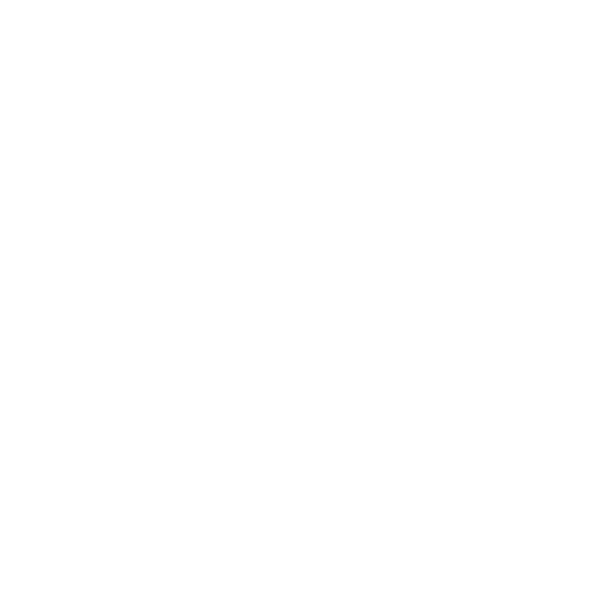 Simple black and white megaphone icon.