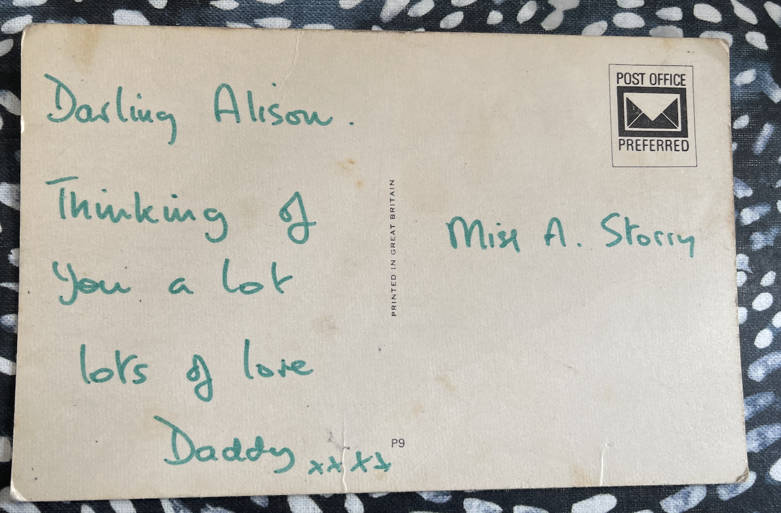 11 - postcard from my father on his last tour of duty.png