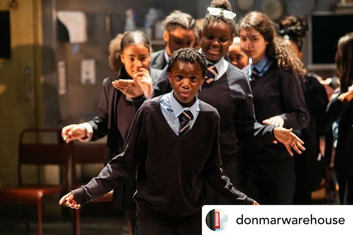 Posted @withregram &bull; @donmarwarehouse 🌠 As part of our commitment to creating work that explores the climate crisis, MY FUTURE saw young artists aged 11-14 working in collaboration with leading theatre-makers and climate activists in four local