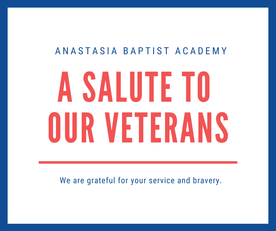 Closed for Veteran's Day