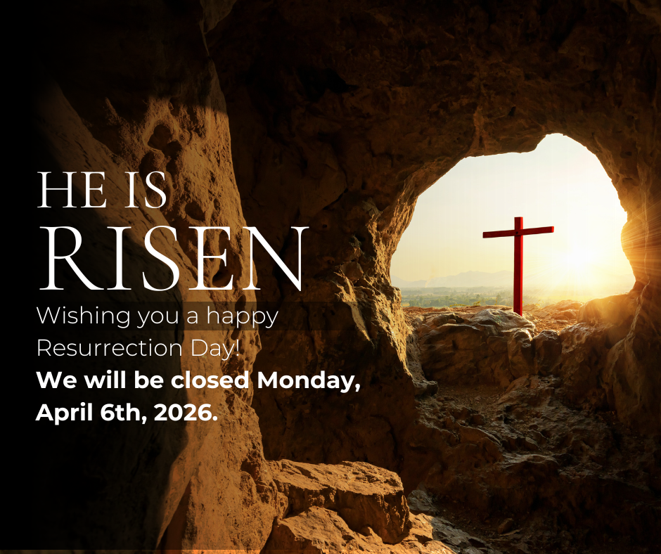 Closed for Easter Monday