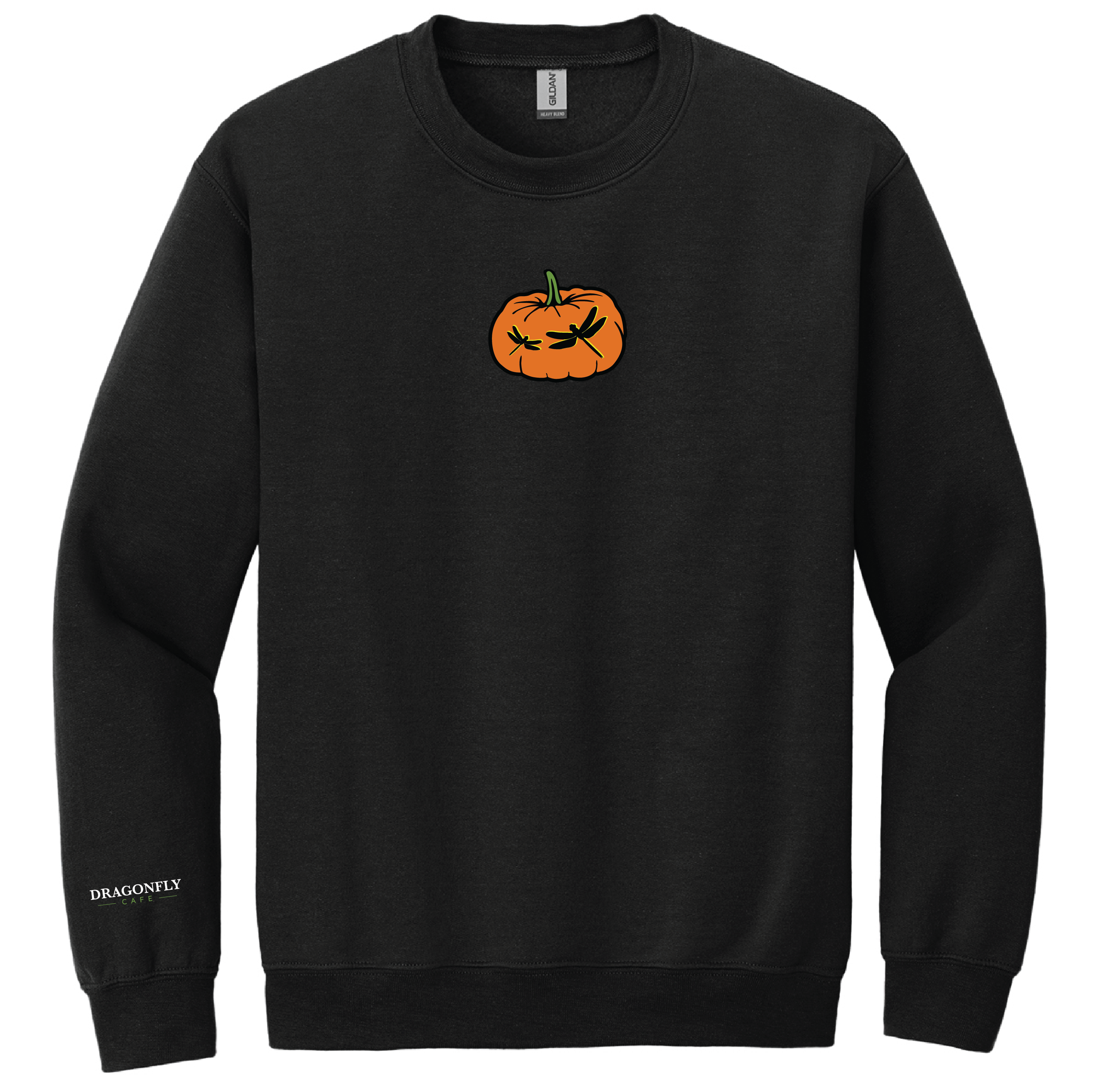 Embroidered Pumpkin Pullover