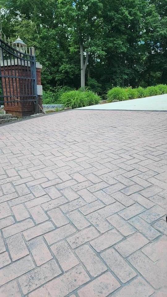 stamped concrete