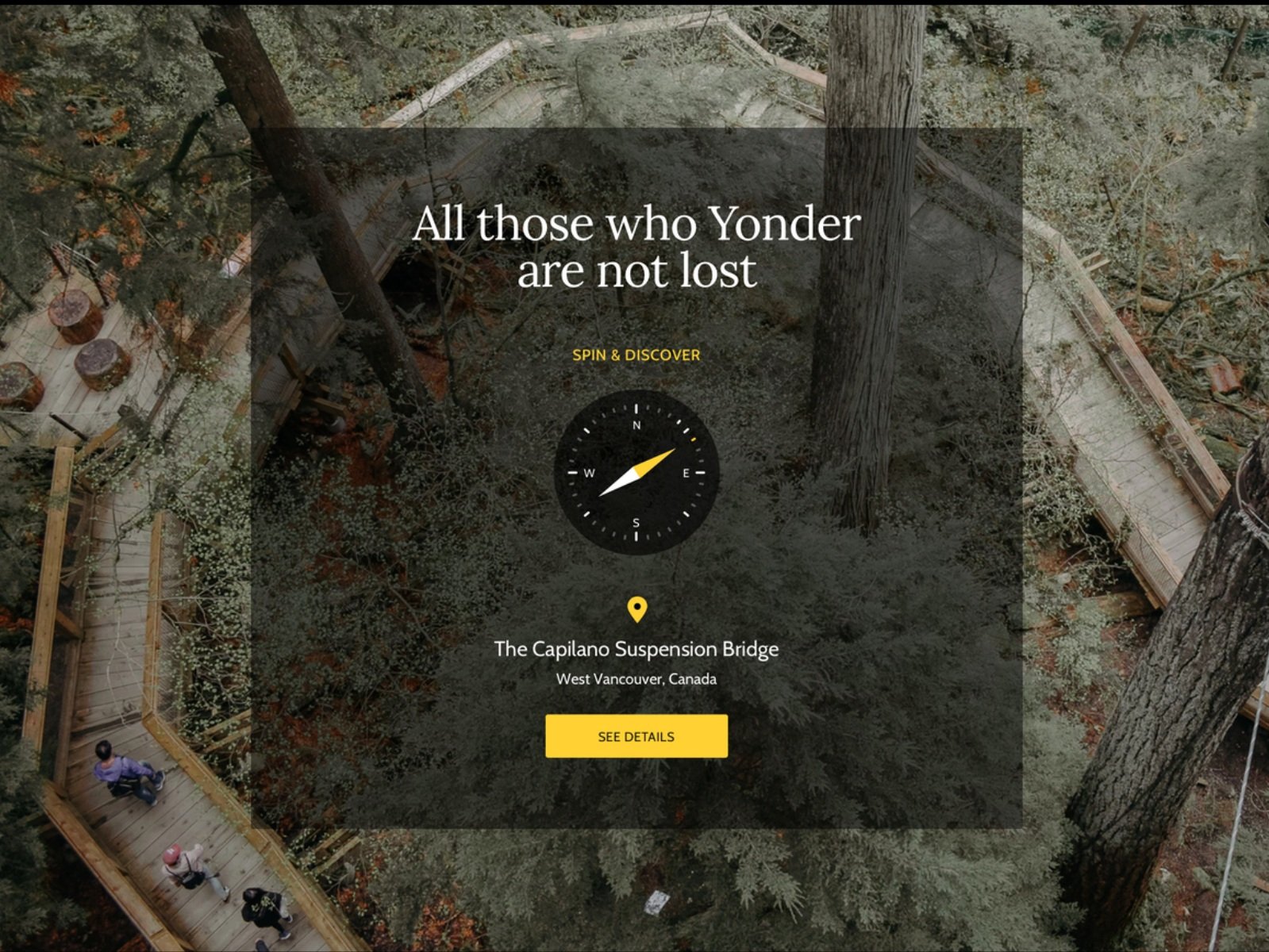 Yonder.com page