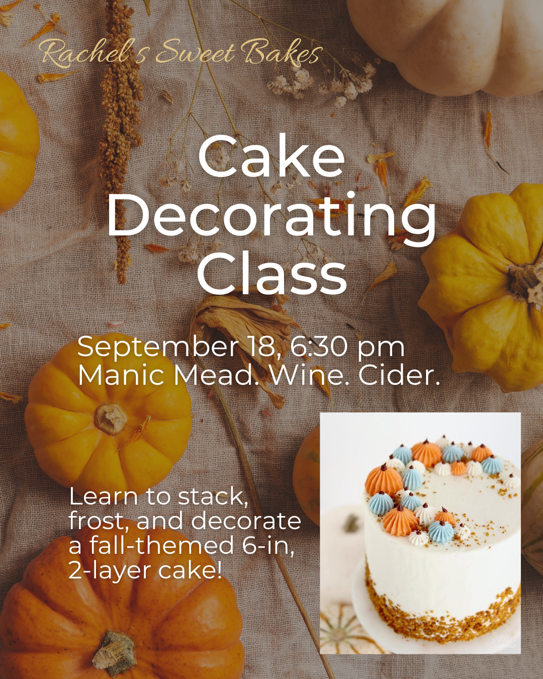 Cake Decorating Class 