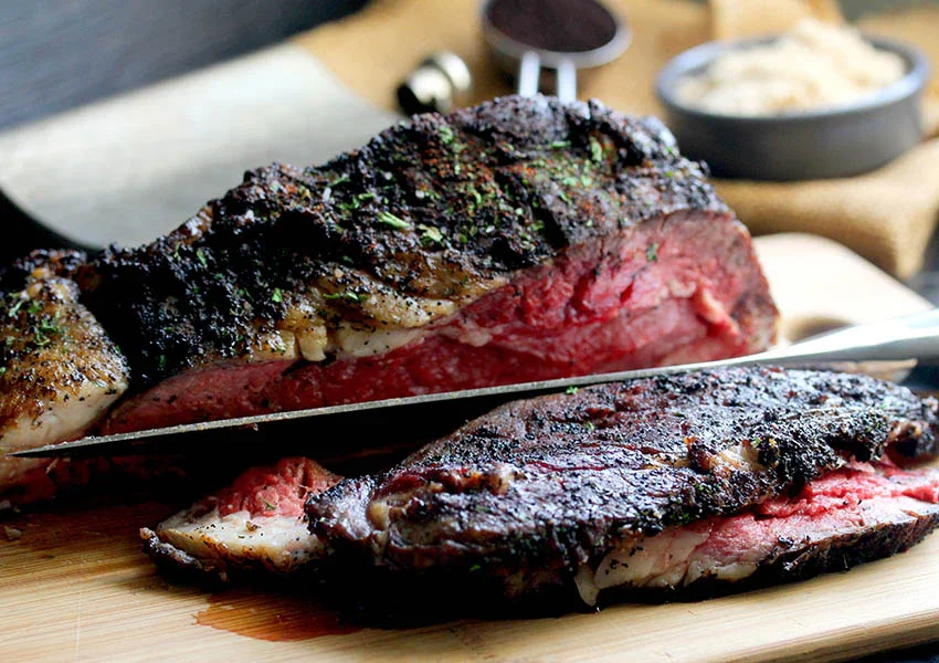 Garlic &amp; Rosemary Prime Rib