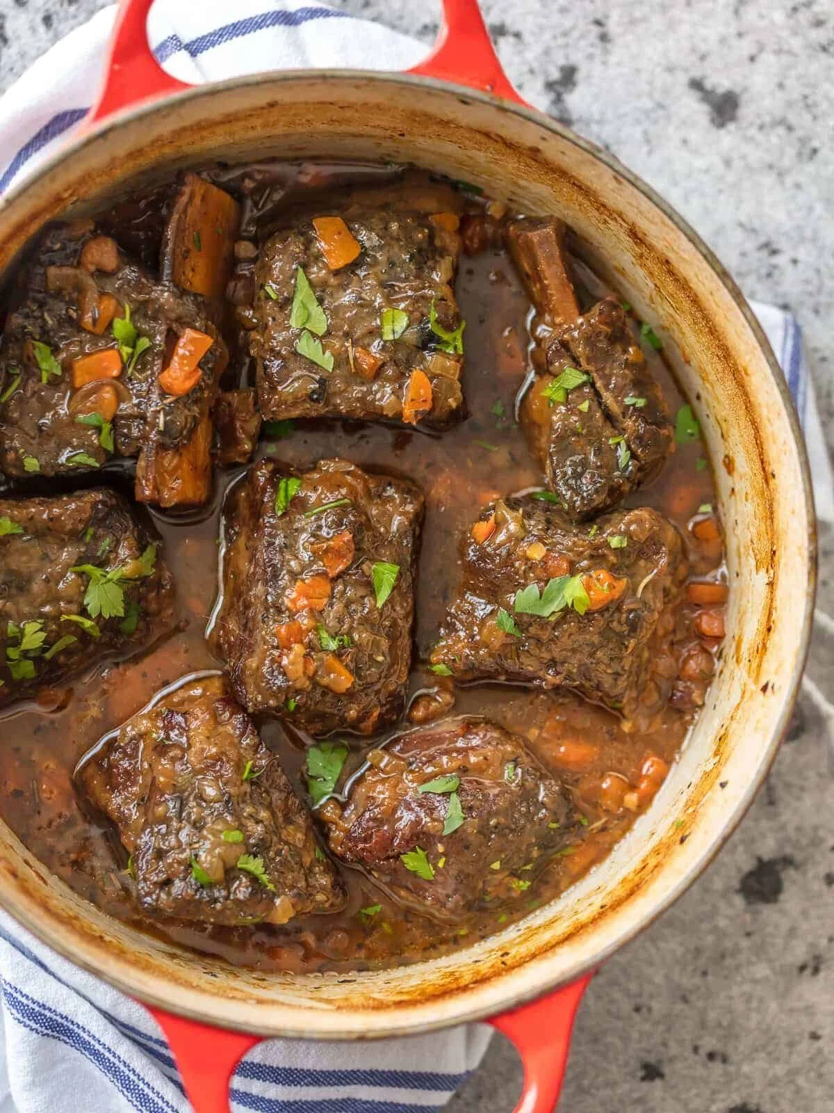 Red Wine Braised Short Ribs