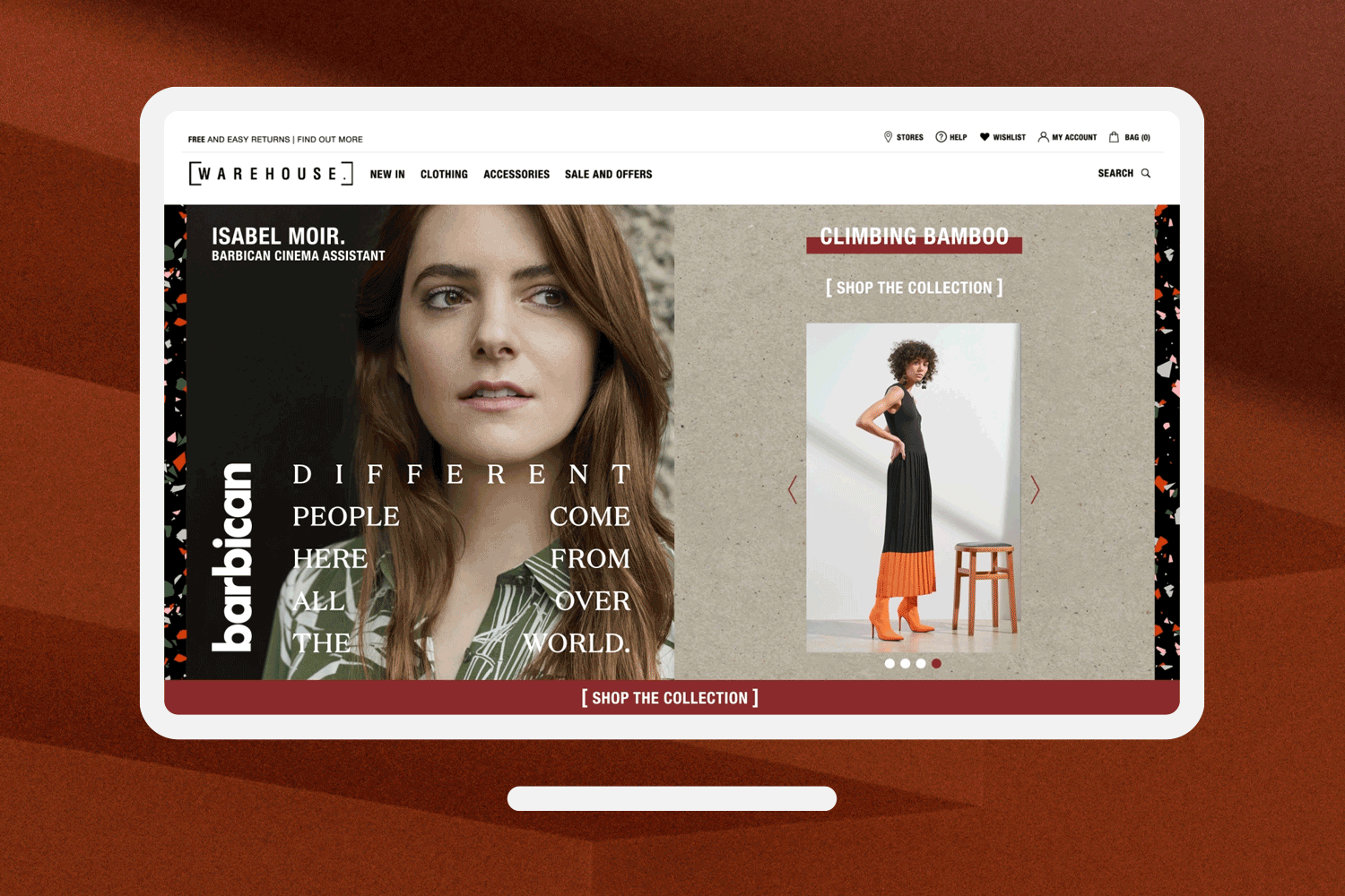 WAREHOUSE X BARBICAN CAMPAIGN