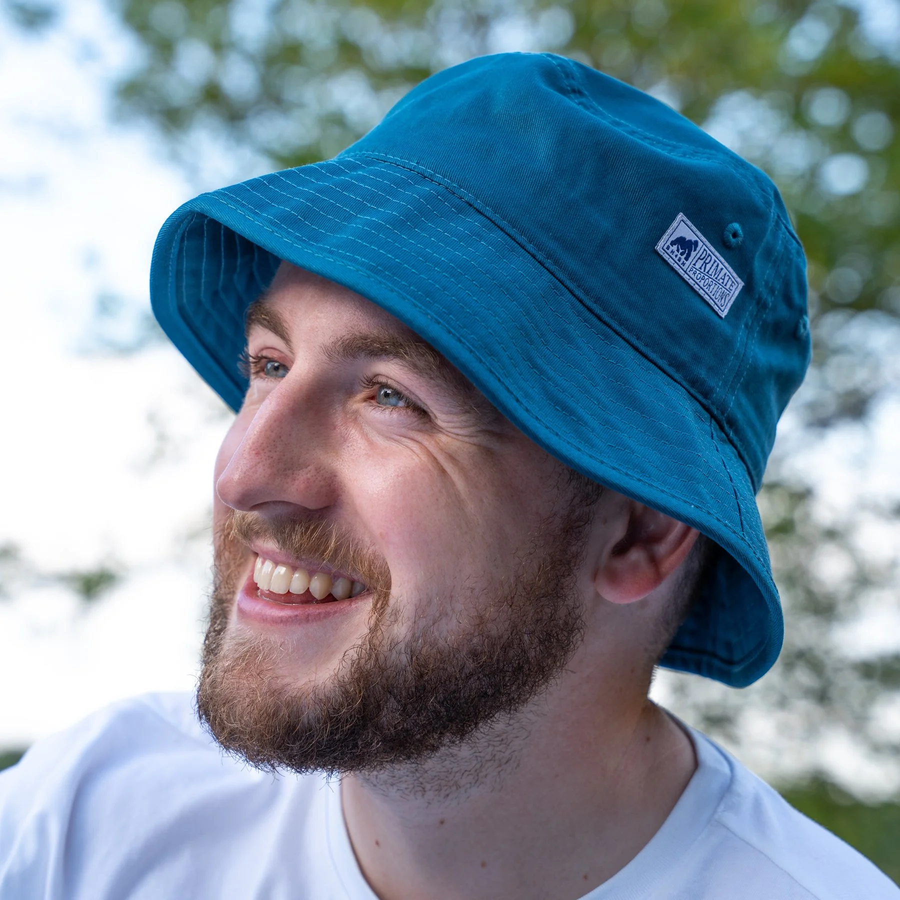 Big Blue Bucket Hat