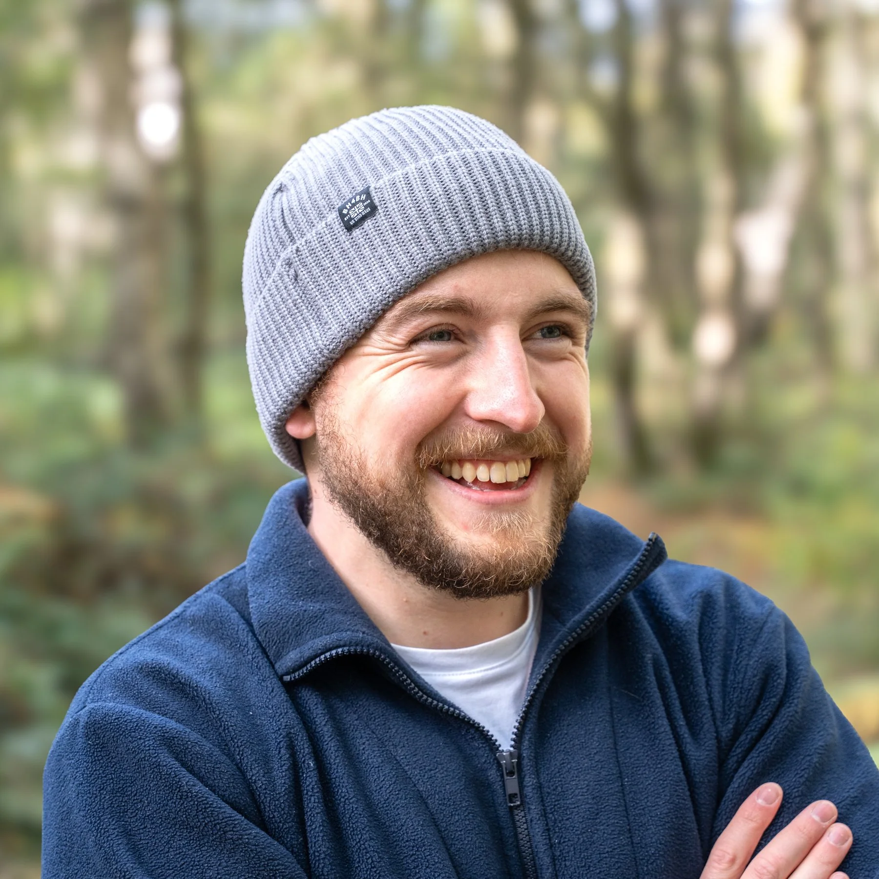 Big Head Woolen Hat - Grey Merino Wool Hat 2.jpg