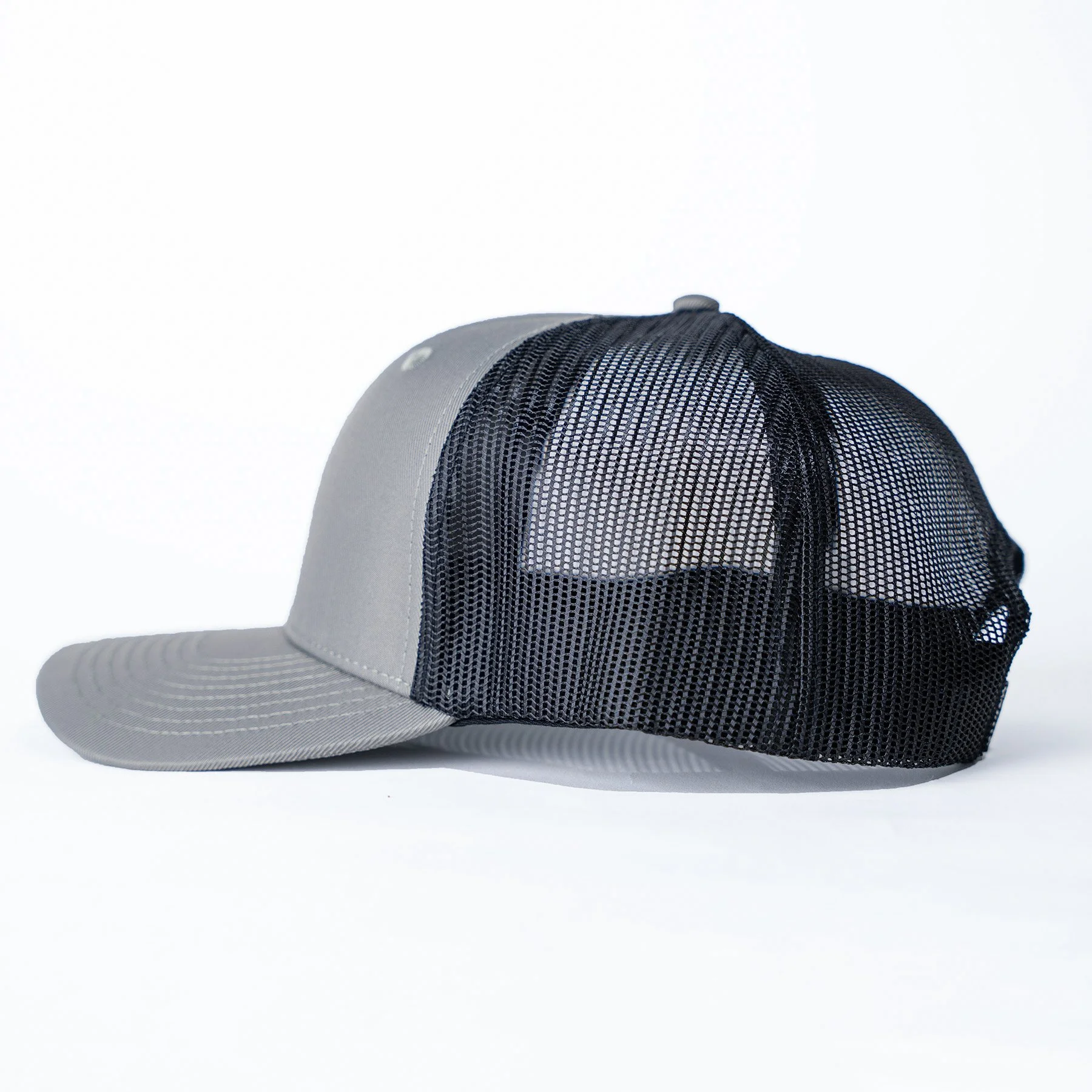 0.1 Grey Trucker Hat Side View.jpg
