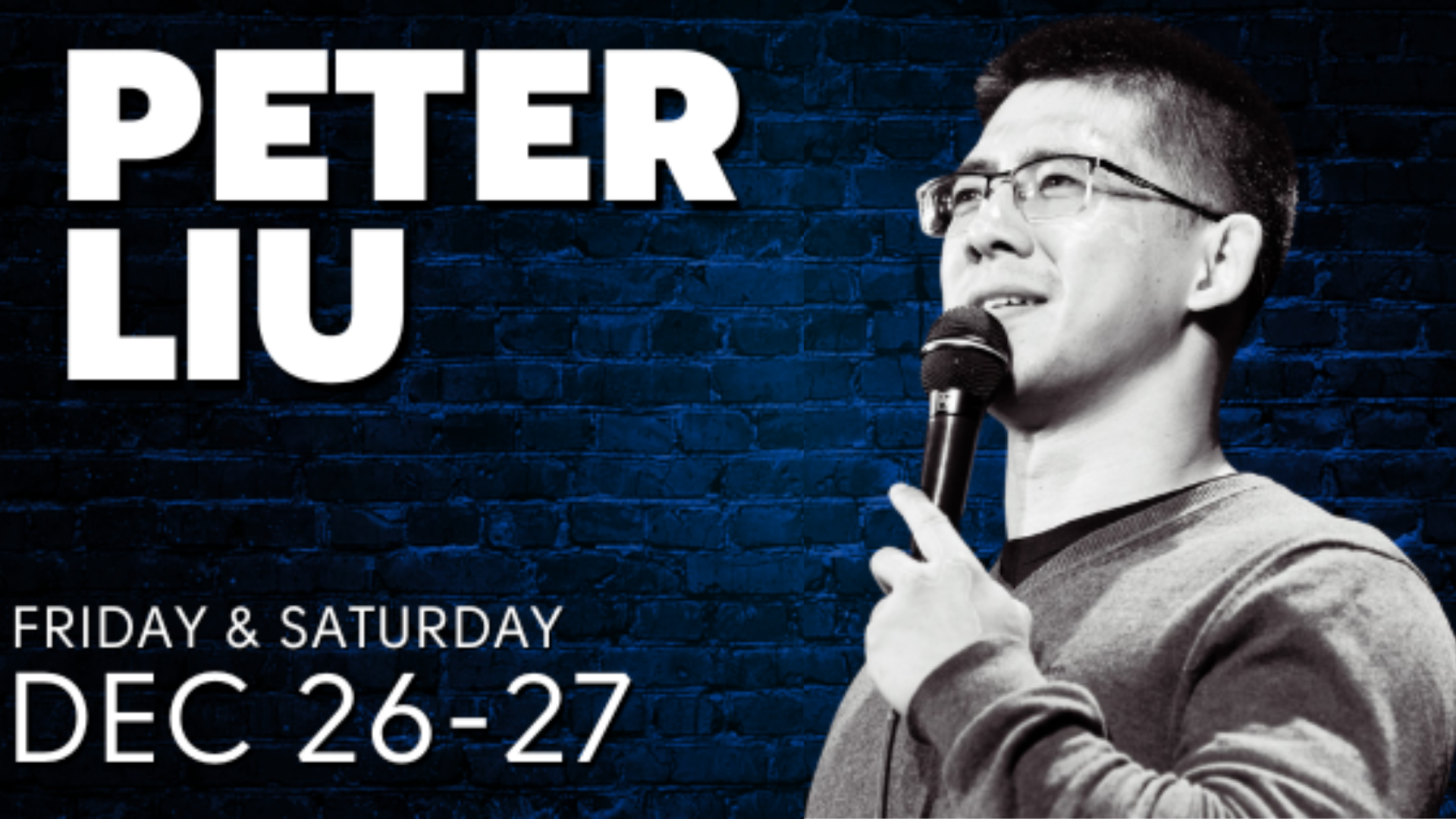 Peter Liu Headlining the Comedy Scene  @ Patriot’s Place