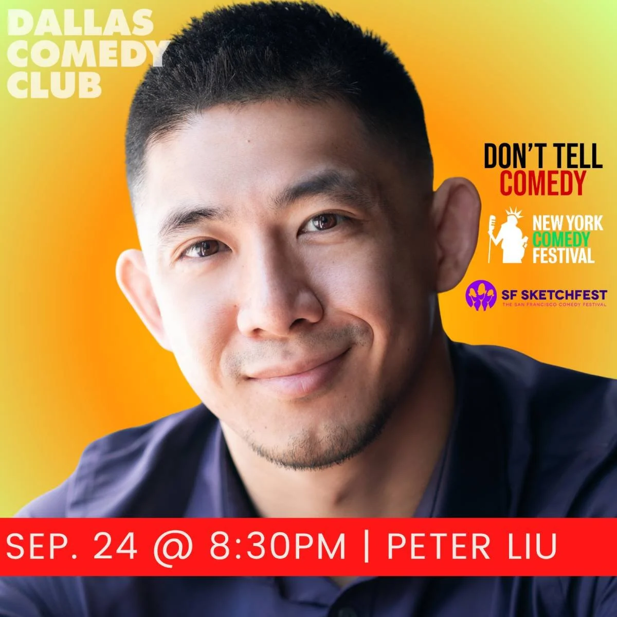 Dallas Comedy Club 9/24 8:30 pm!