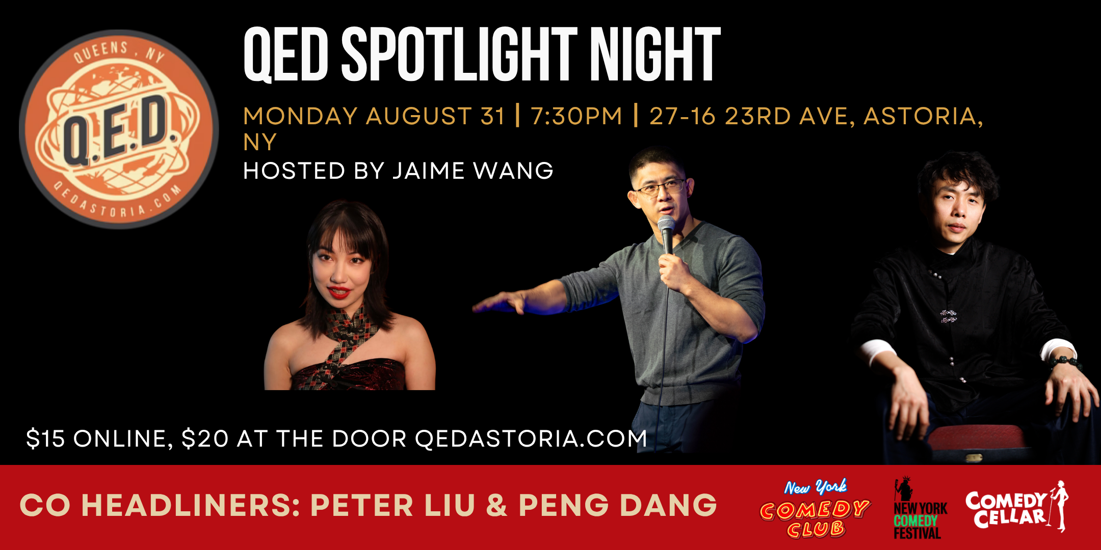 Co-headlining Night with Peter Liu and Peng Dang (Copy)