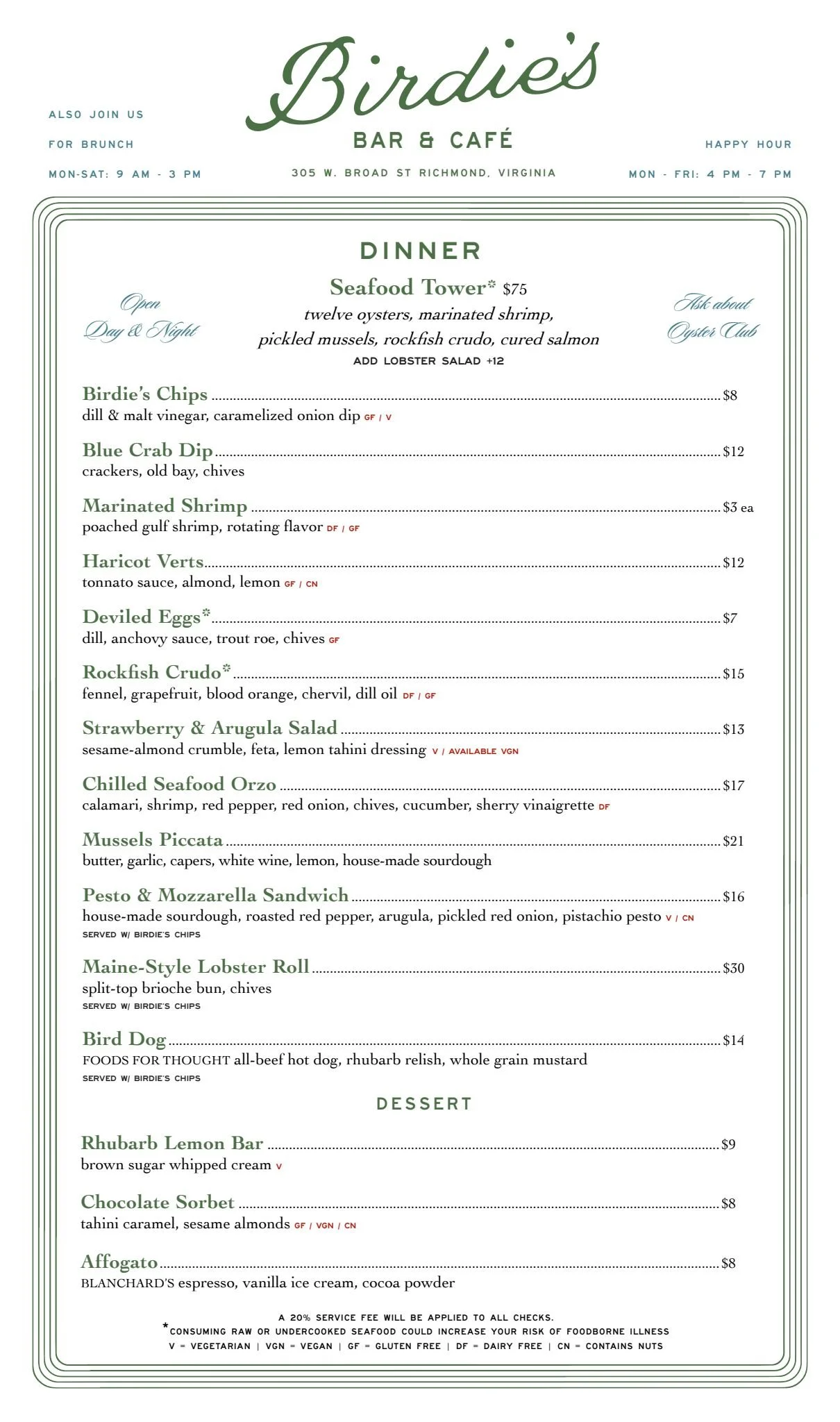 Birdie's Bar & Café