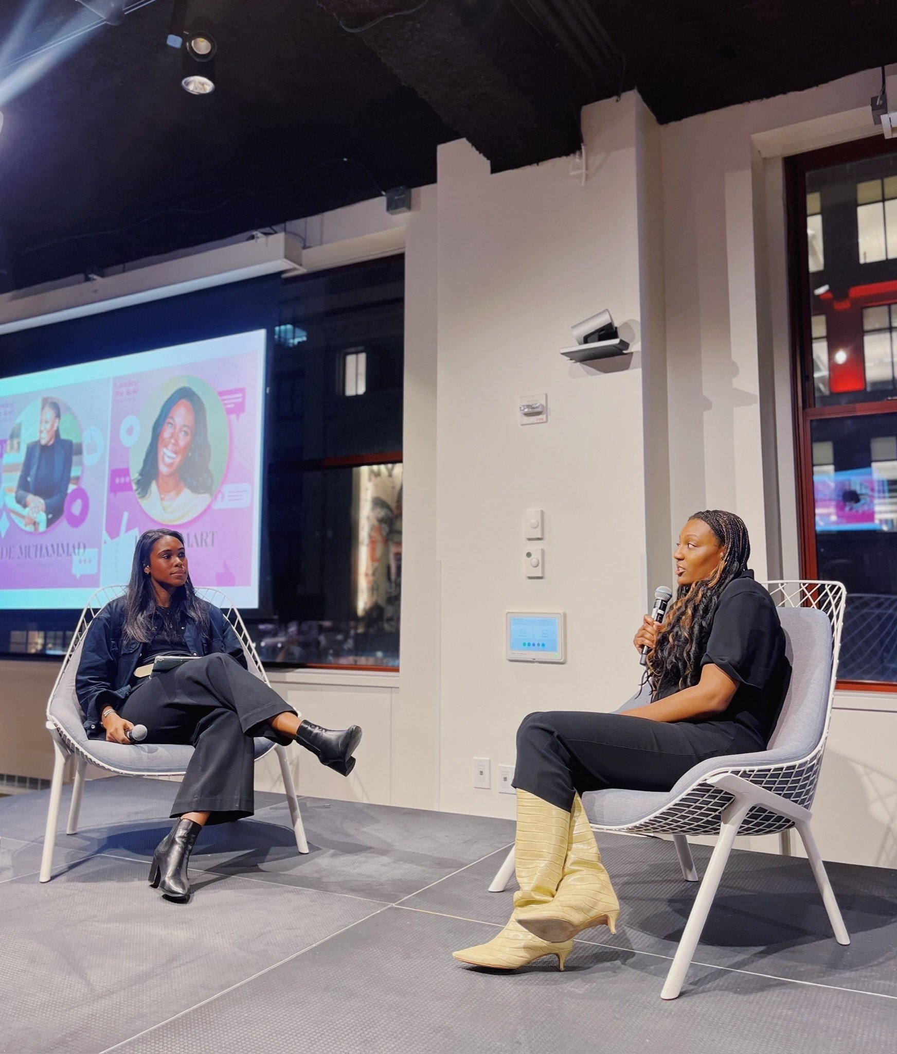One of my favorite parts of my work is asking good questions and creating conversations that actually matter to people. I don&rsquo;t talk about this much, but I also love moderating and hosting conversations around the topics I study!

I&rsquo;m ava