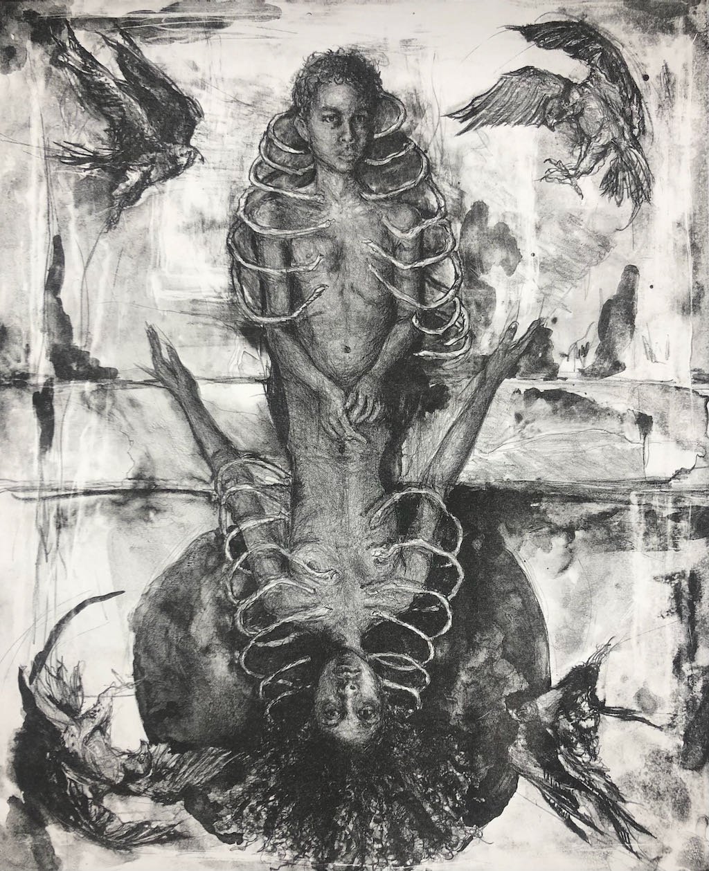Praying Card Number 7, 2021
Lithograph Print
24x30"
