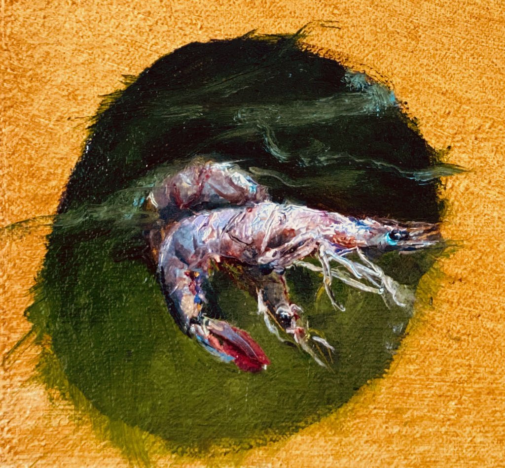 Kribich, 2020 Oil on linen
5.5 x 5.5”