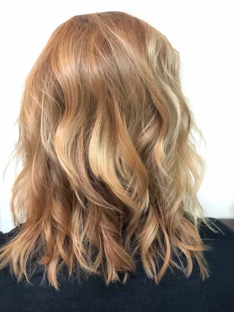 Natural, beautiful hair color