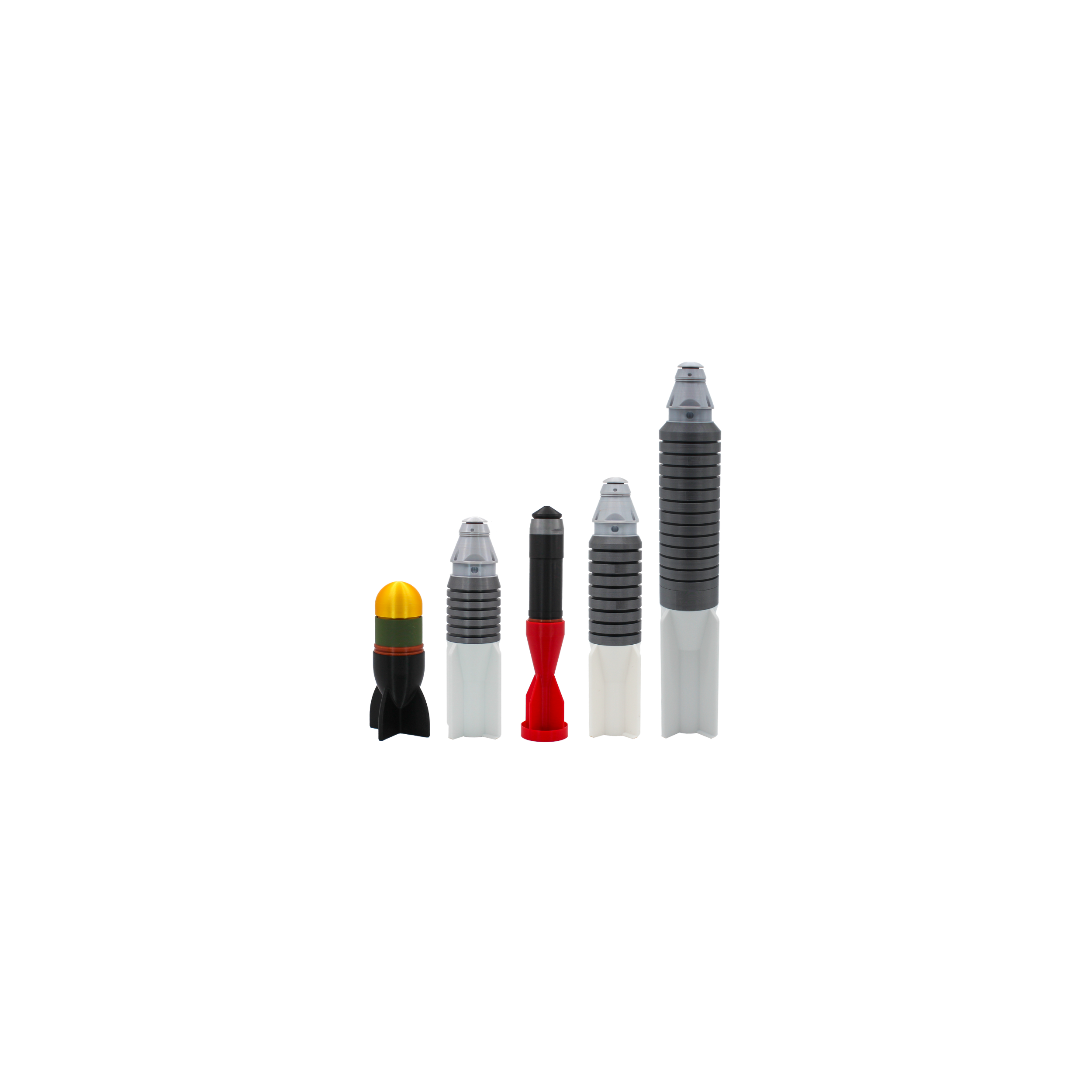 UAS dropped ordnance training kit contents for EOD and law enforcement training