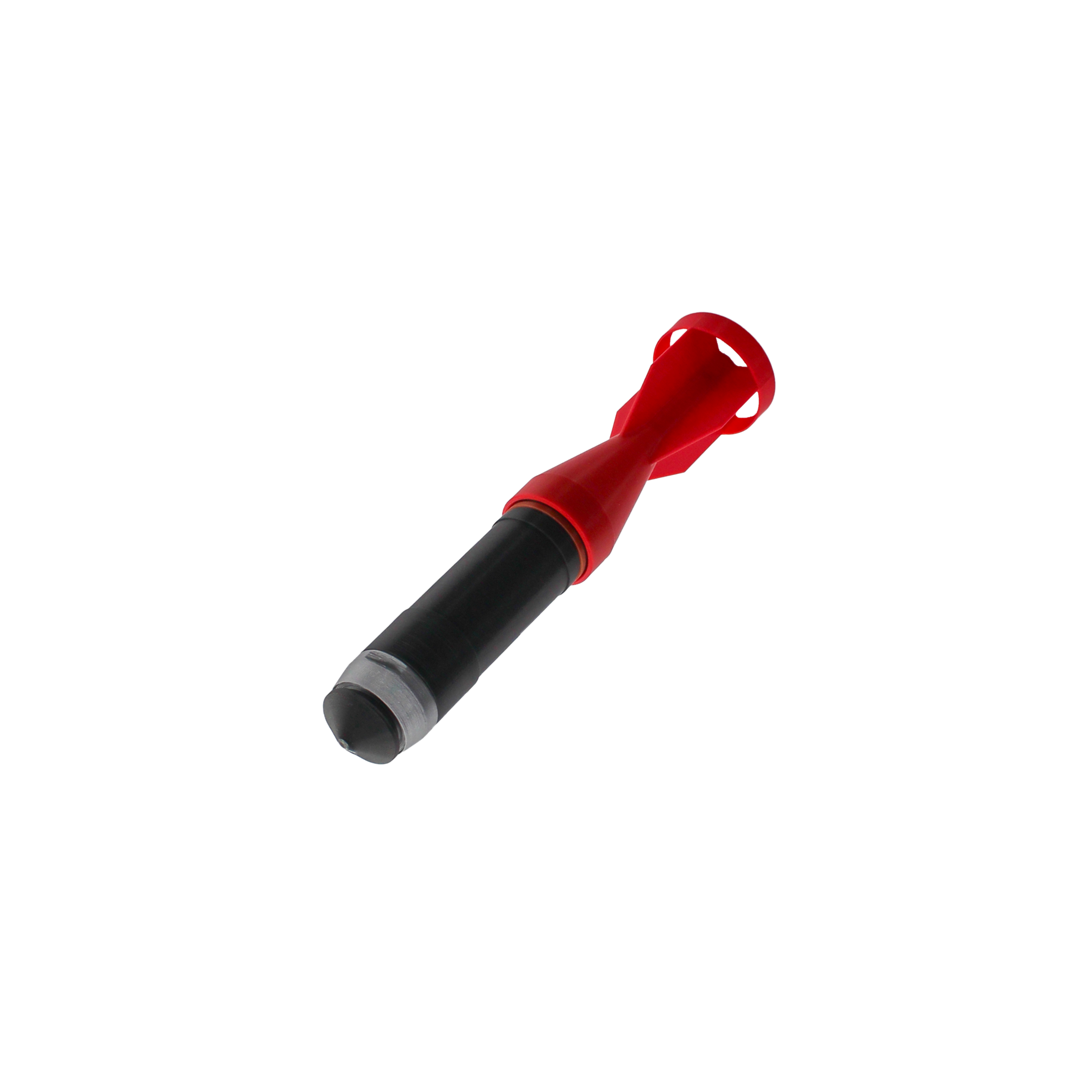 Inert VOG-17 drone-dropped grenade training aid for bomb squad and law enforcement training