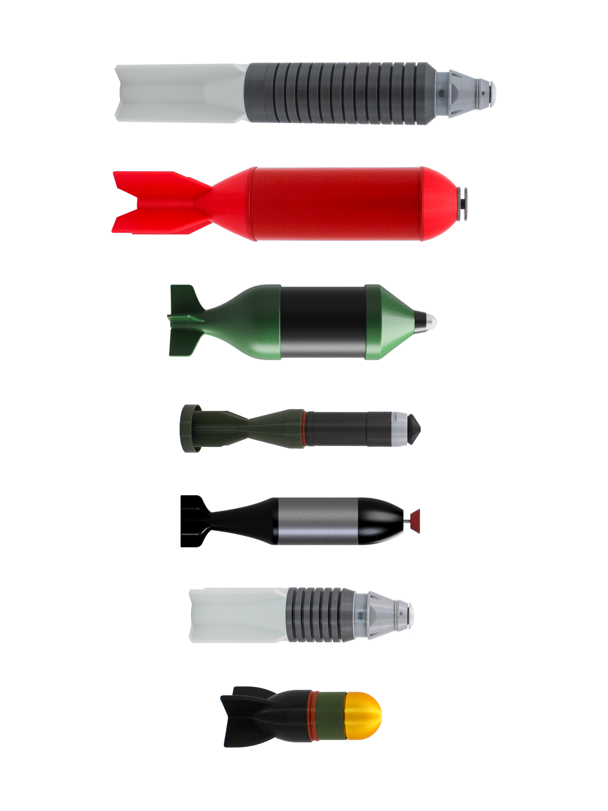 Drone Dropped Munition Inert Training Aids by 38 Sierra