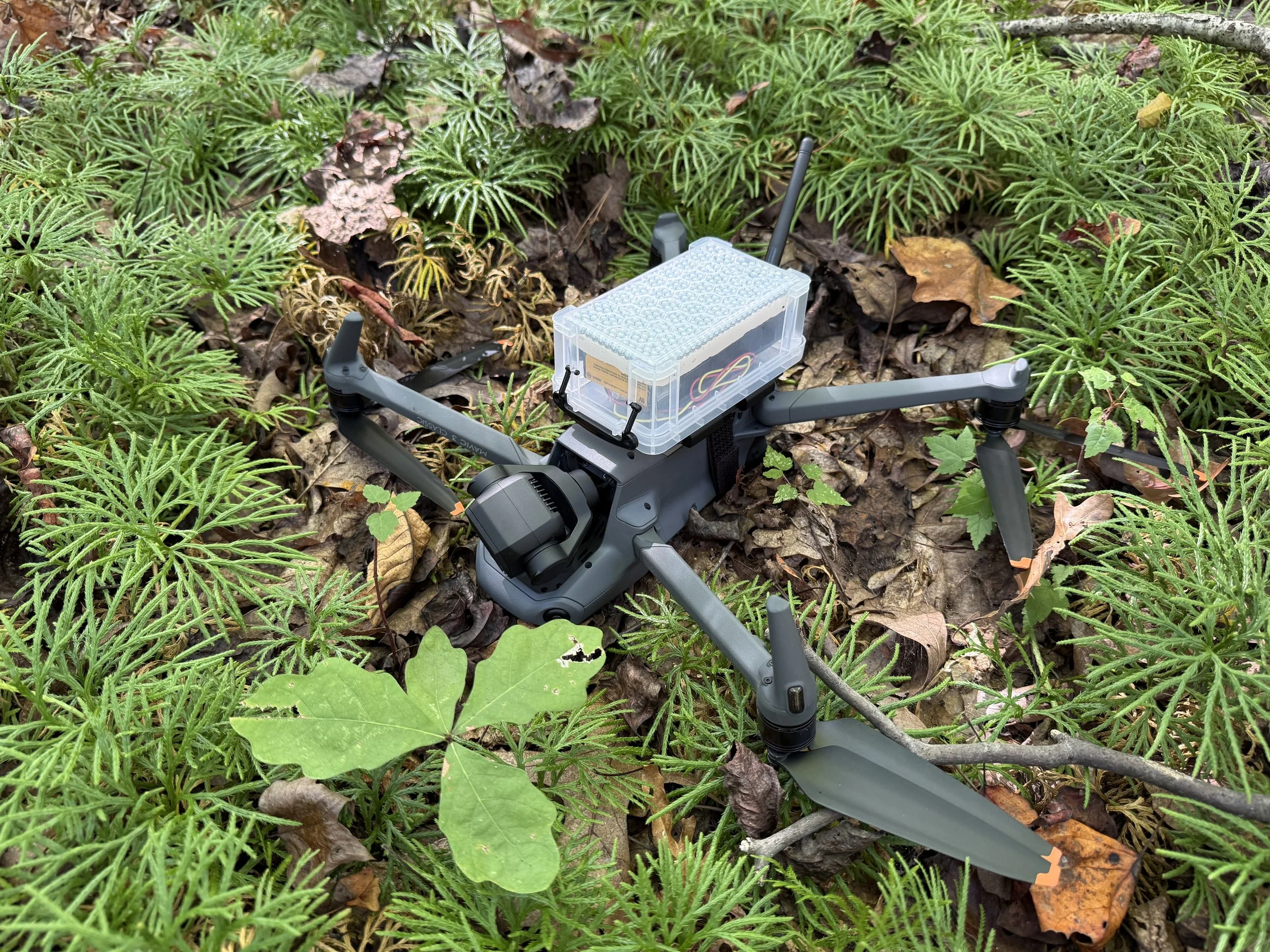 Inert drone training aid used to simulate unmanned aircraft threats for responders