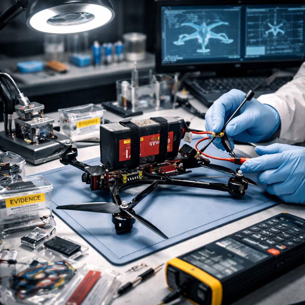 Technical exploitation training kit used to examine captured drones for intelligence