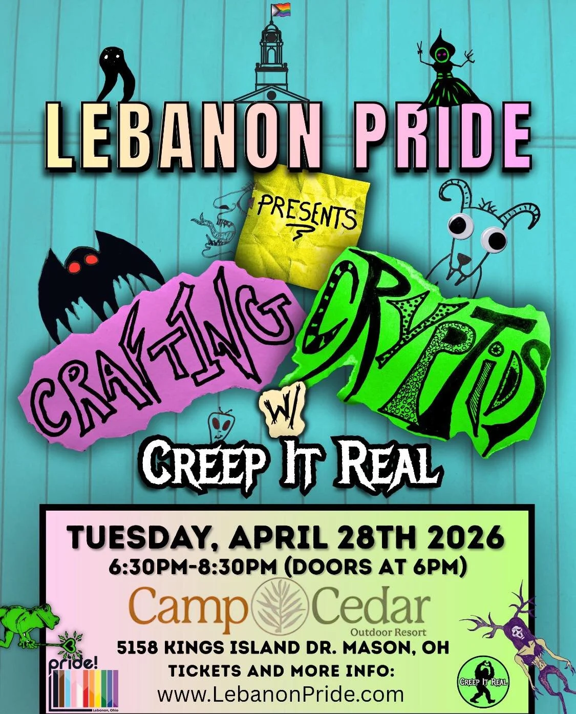 Crafting Cryptids with Creep It Real