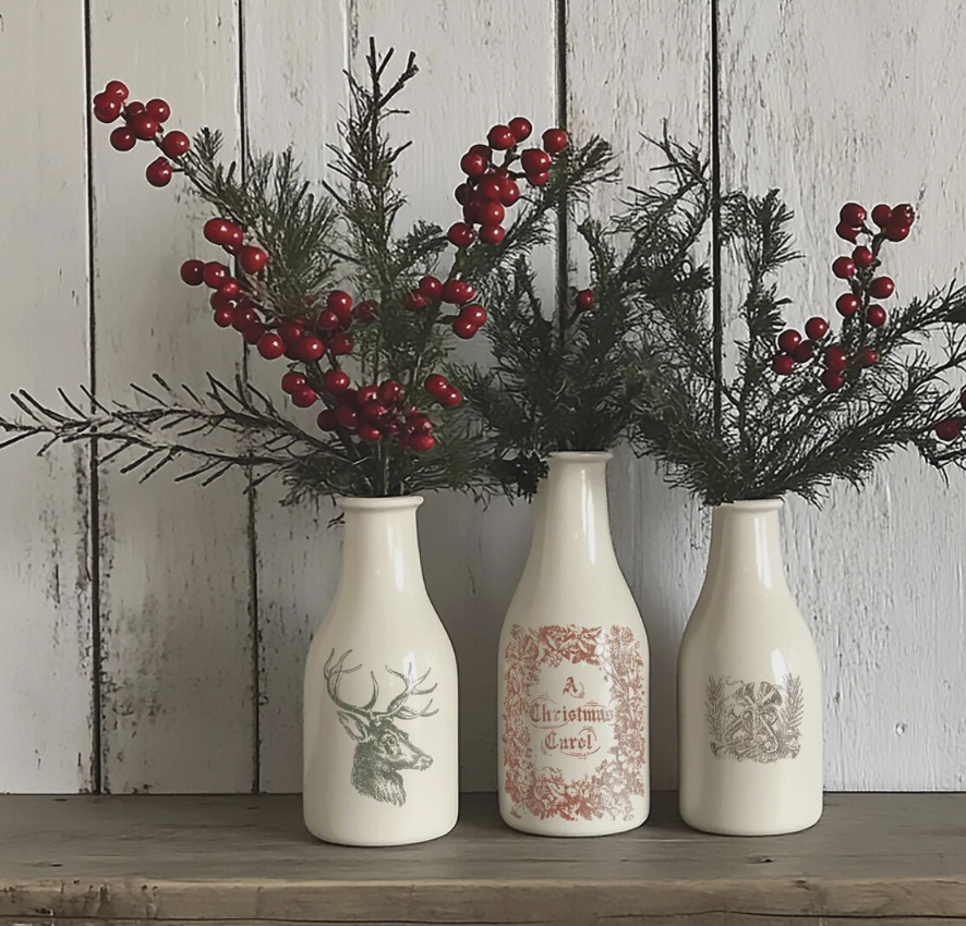Holiday Vases