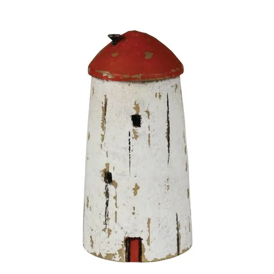 Chatham lighthouse, carved wood, handmade, from Flipping Creative Mindful Market