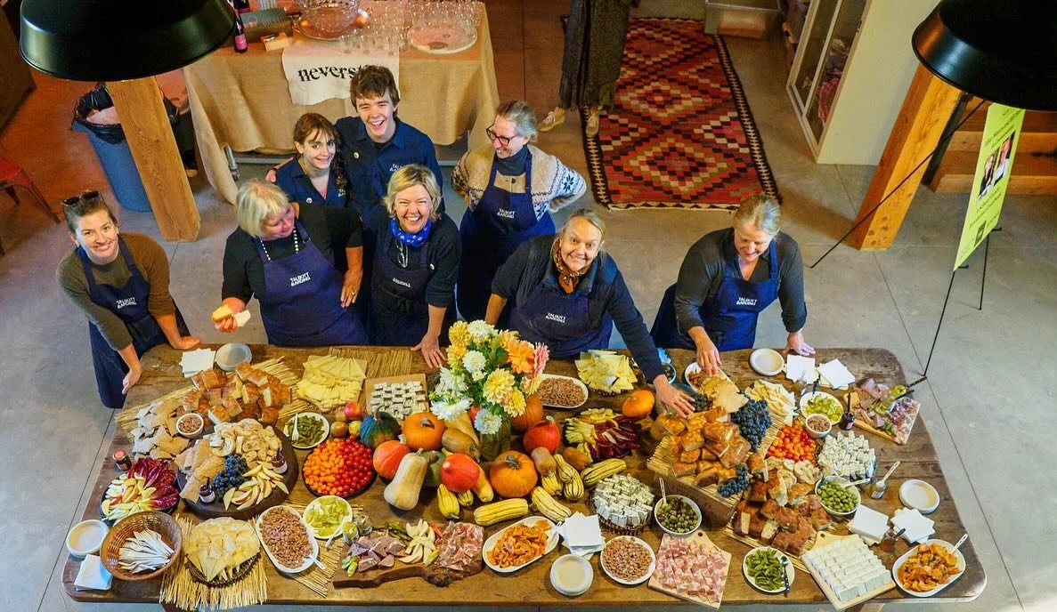 Slow Food Hudson Valley connects our region to food that is good, clean, and fair &mdash; nourishing bodies, honoring communities, and sustaining the land.

On Thursday evening, guests entered the @farmsteadhudson barn to discover a long harvest tabl