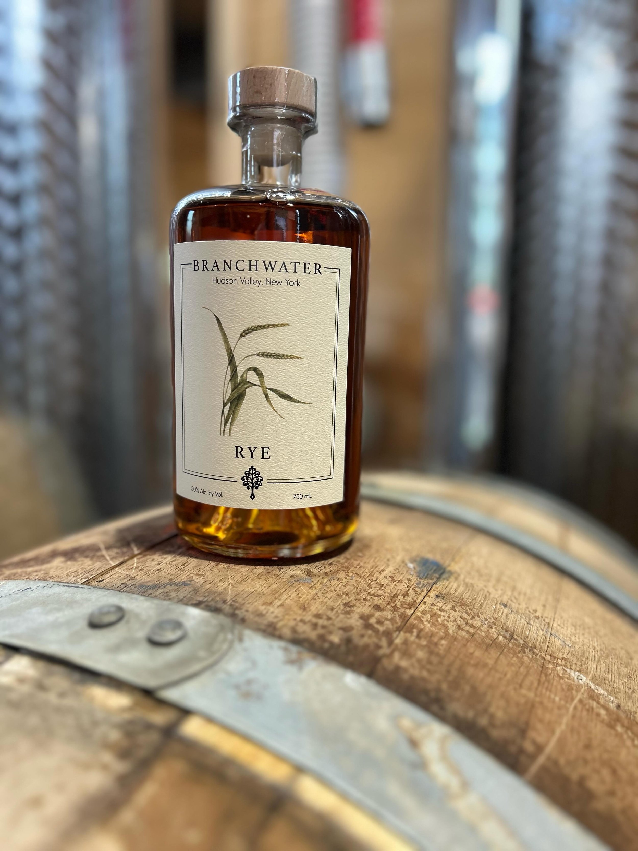 &ldquo;A bourbon and branch.&rdquo; The name Branchwater carries a few meanings: creek water flowing through the land, including the Little Wappinger Creek that runs through the farm, and an old Kentucky expression for ordering bourbon with water; &l