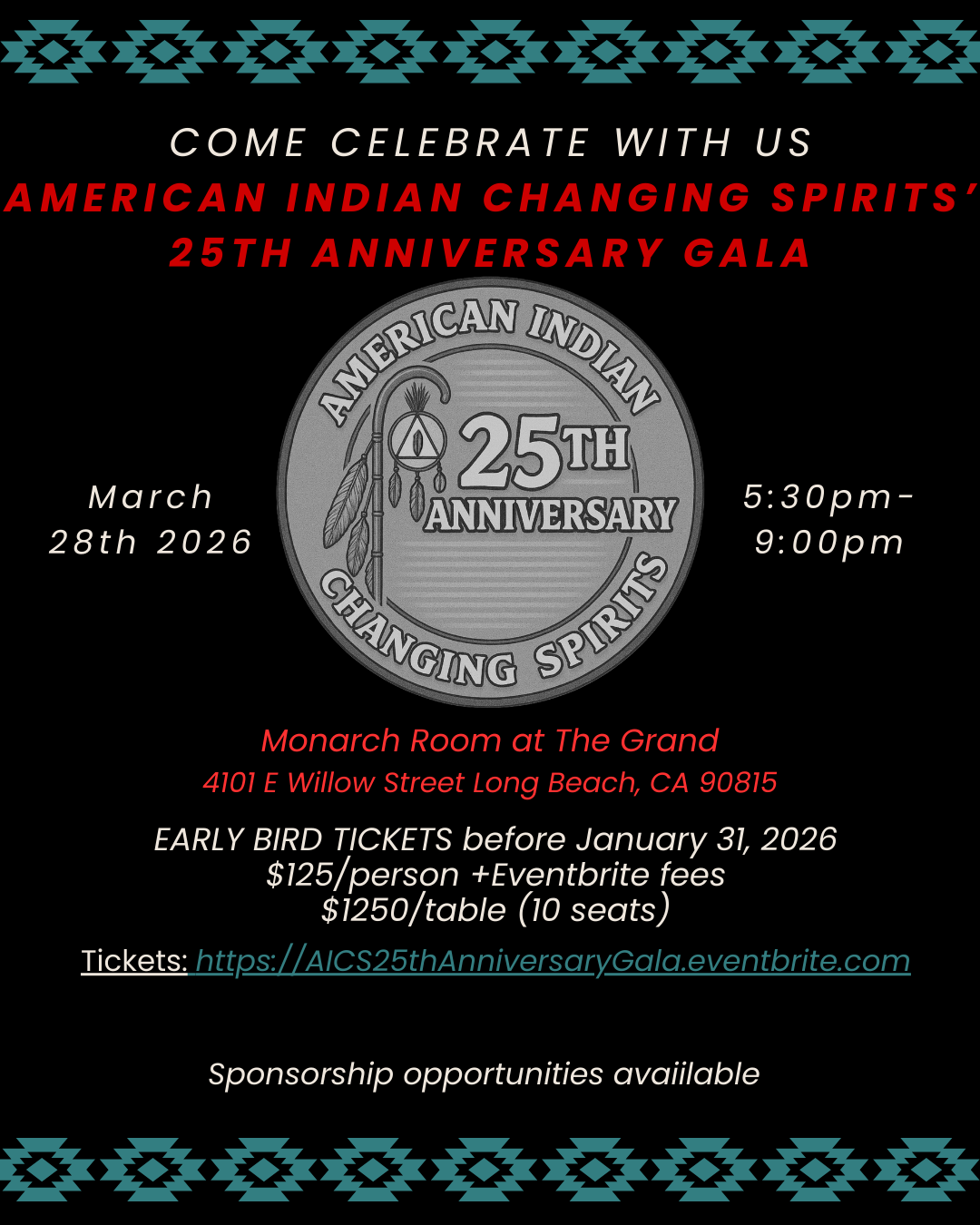 American Indian Changing Spirits 25th Anniversary Gala