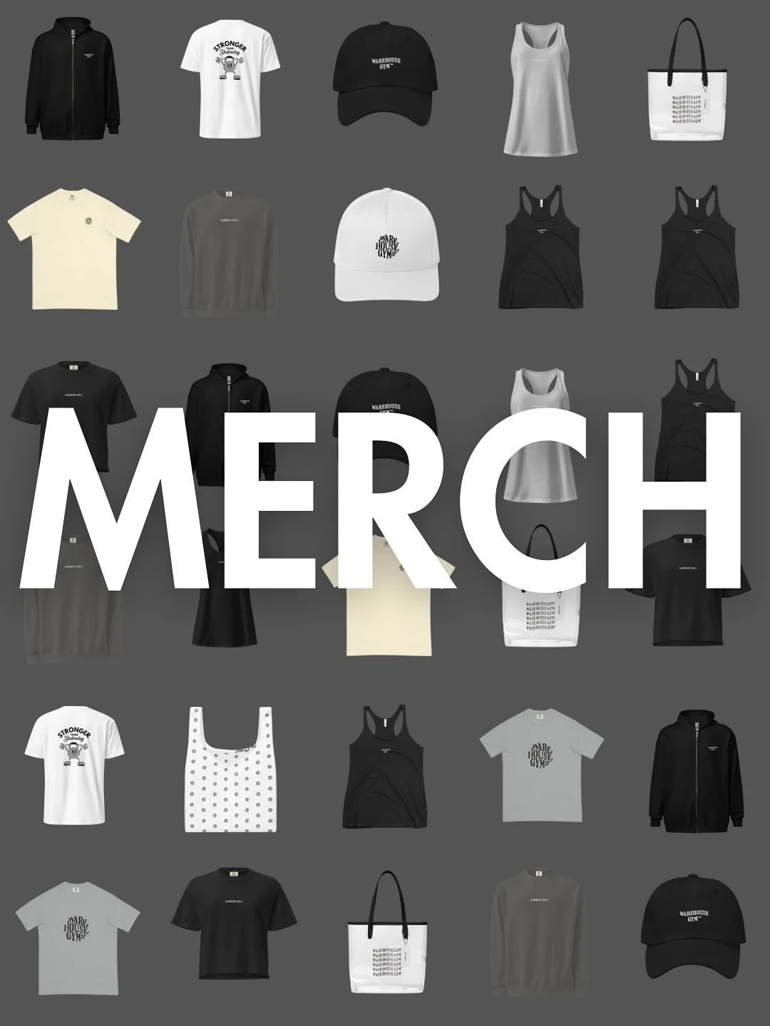 Now you can look the part! Check out our new Merch page on our website for a variety of made to order goods! https://www.warehousegymco.com/store