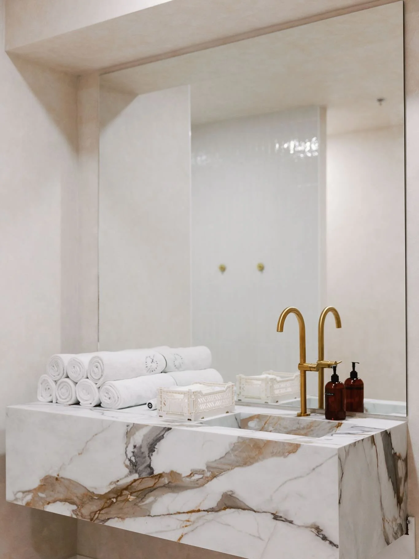 When you have nowhere to be after your workout but you stick around to freshen up just because it&rsquo;s nicer than the bathroom at home.