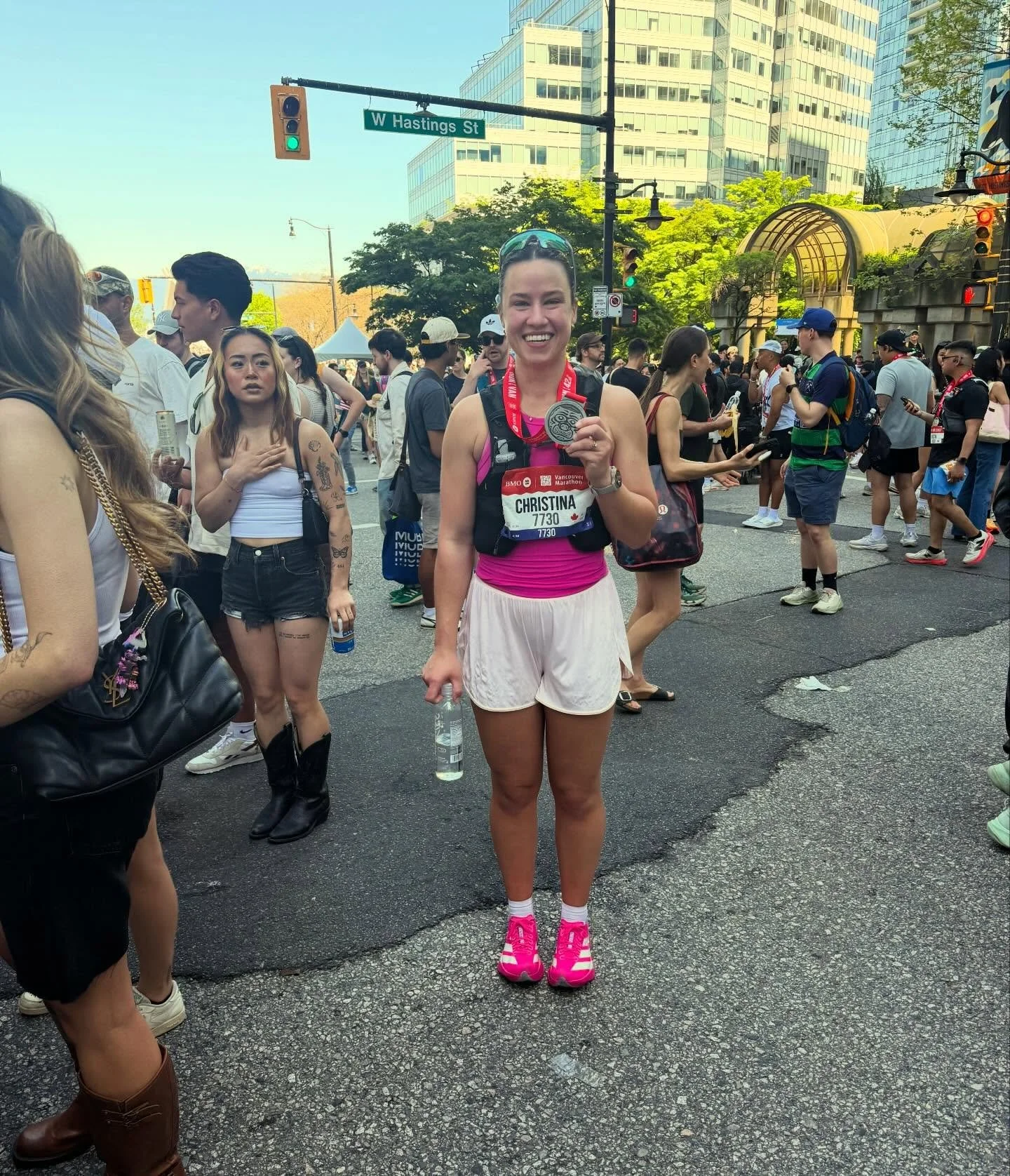 Christina, our founder, our inspiration and our reason you are never allowed to say &ldquo;I can&rsquo;t&rdquo;. 

A master of doing hard things, and expert in helping you do them too.

Now, our marathoner. @bmovanmarathon 

Proud is an understatemen