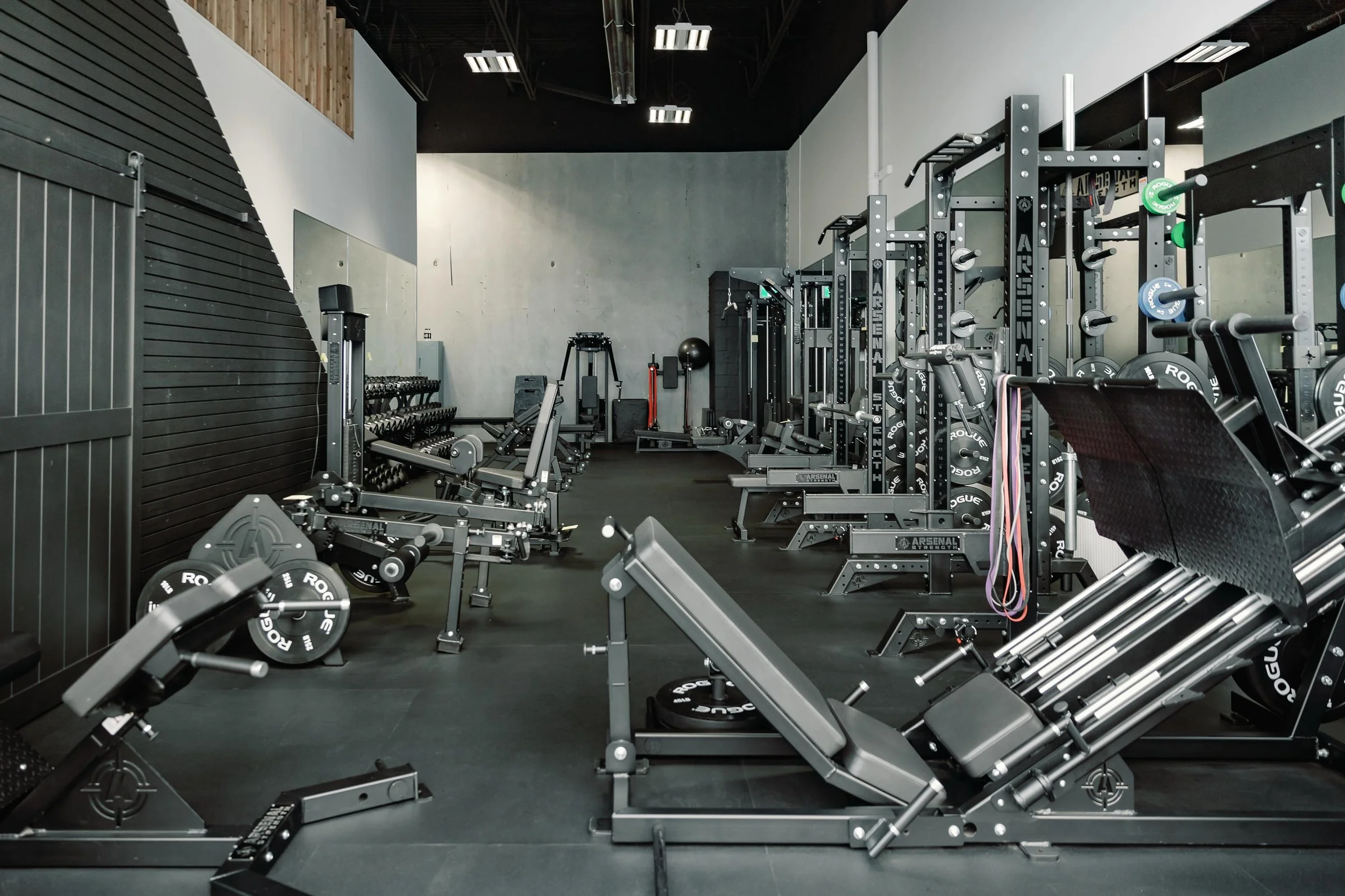 Everything you need without the crowds or the mess. This is private personal training. This is Warehouse Gym Co.