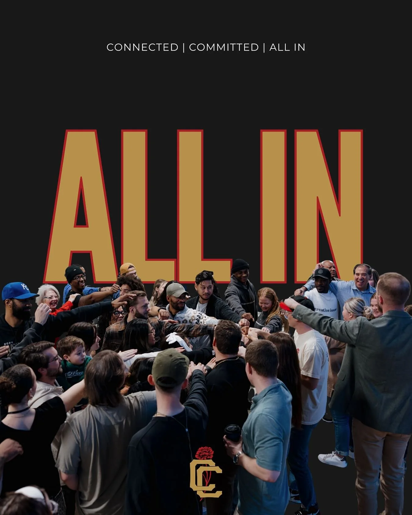We can&rsquo;t wait for All In Sunday! We want to see everyone get more deeply connected to community. TOGETHER is how we grow.
&mdash;
🏡 Join a Community Group
❓ Hear More About @alphausa 
☕️ Join a Serve Team
🍦 Yogurt Parfait Crawl