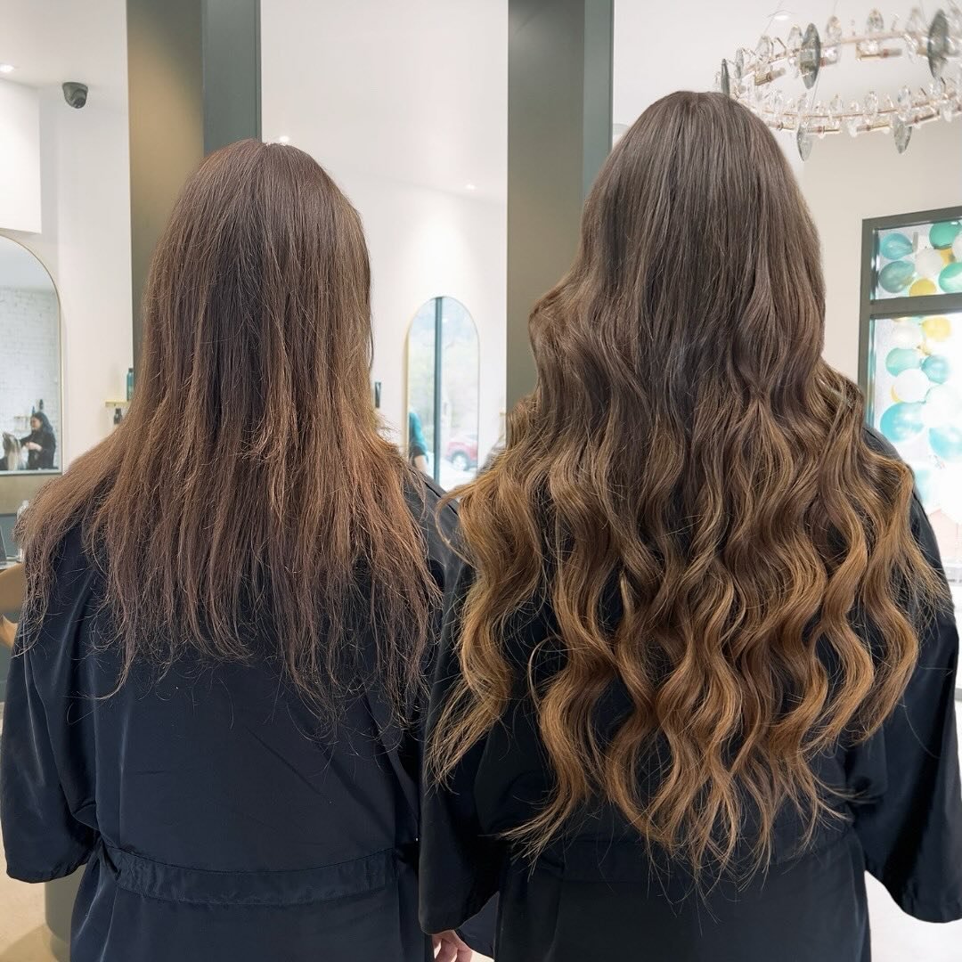 Achieve volume and length with our premium hair extensions from Crown Extension Studio. 
⠀⠀⠀⠀⠀⠀⠀⠀⠀
#VolumeBoost #LengthyLocks #coloradohairextensions #hairextensionspecialist #hairextensionssalon #hairextensionscolorado #coloradospringshairstylist #s